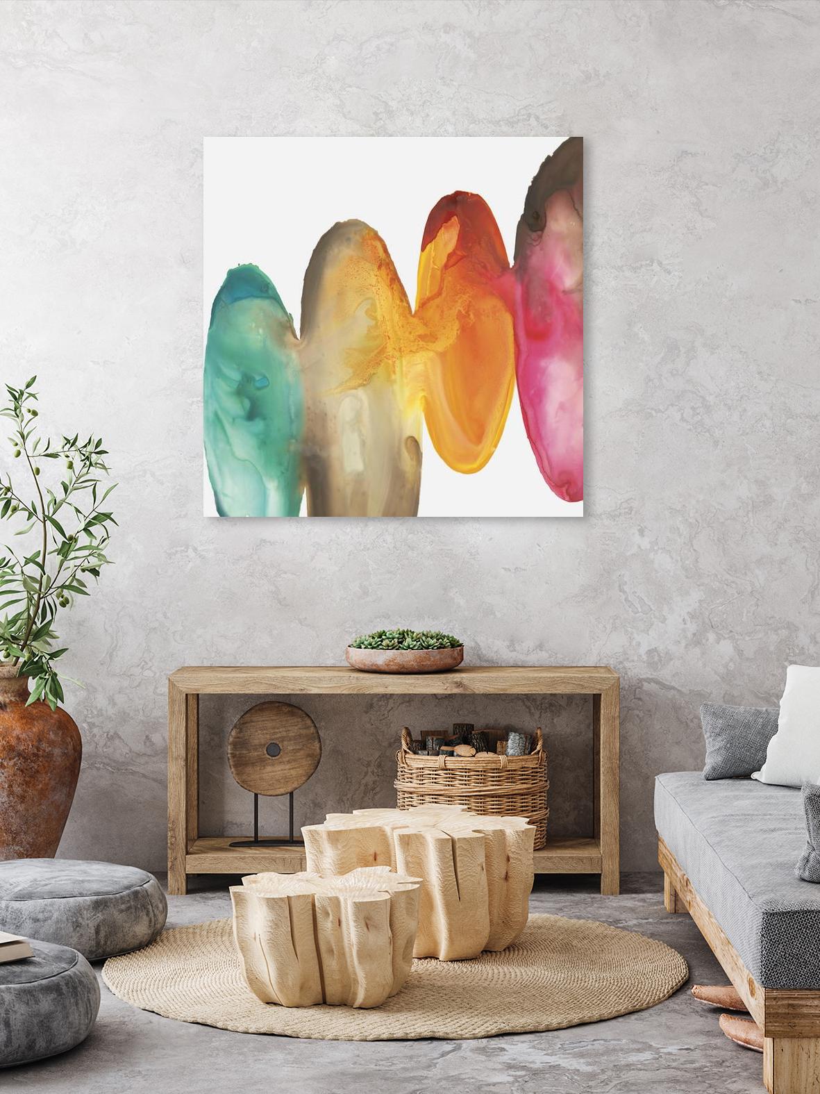 Bound I by Eva Watts on GIANT ART - orange abstract