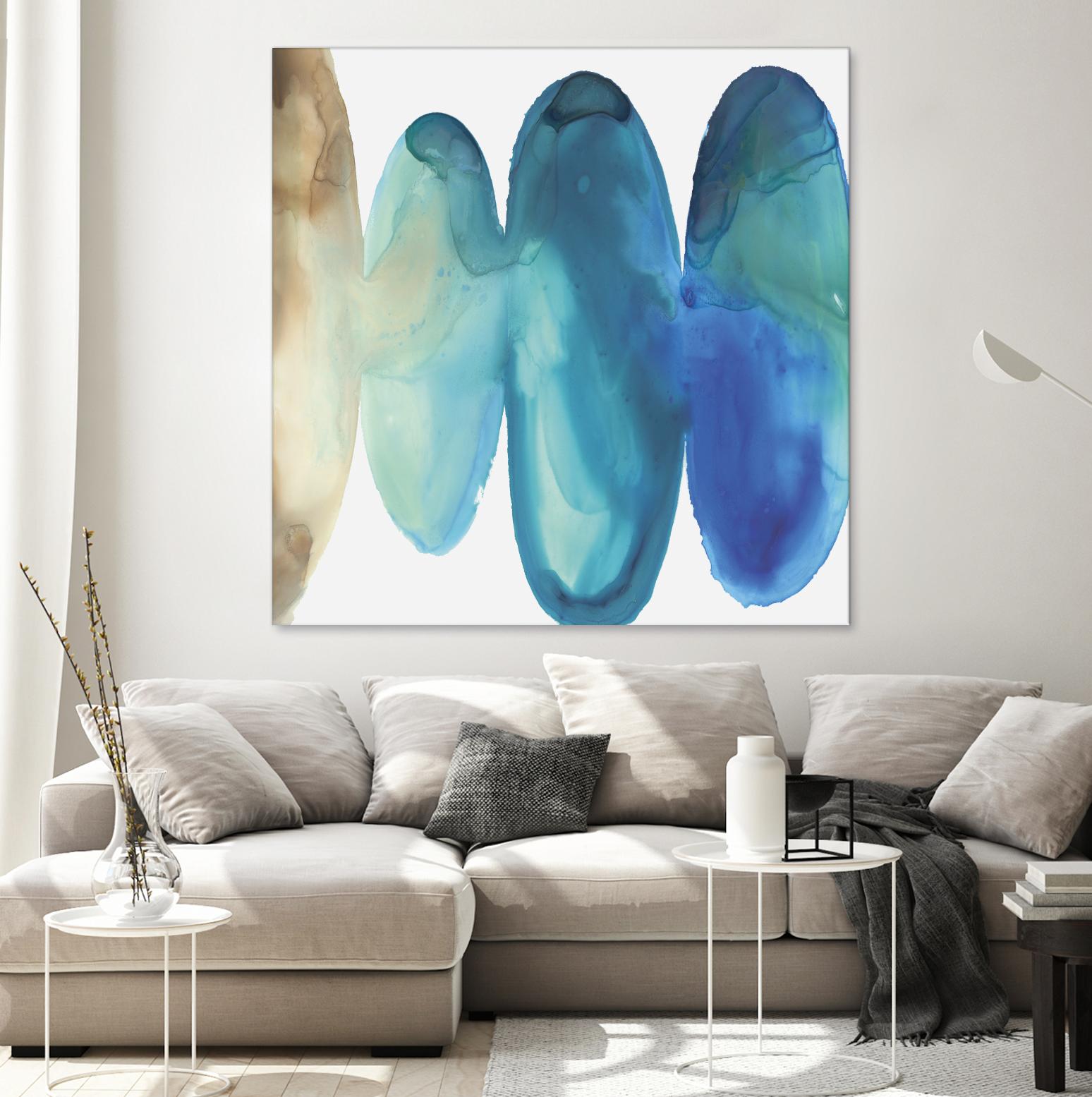 Bound II by Eva Watts on GIANT ART - white abstract