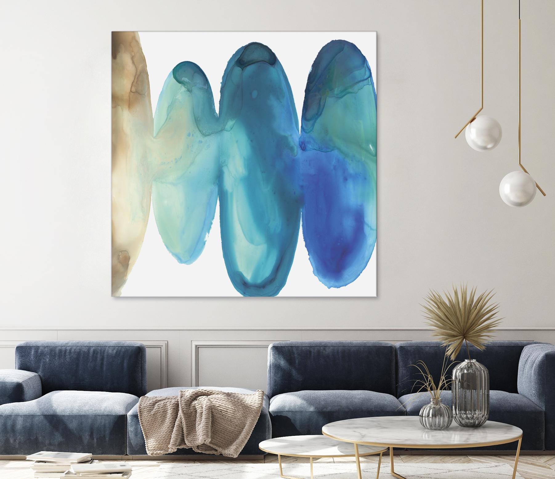 Bound II by Eva Watts on GIANT ART - white abstract