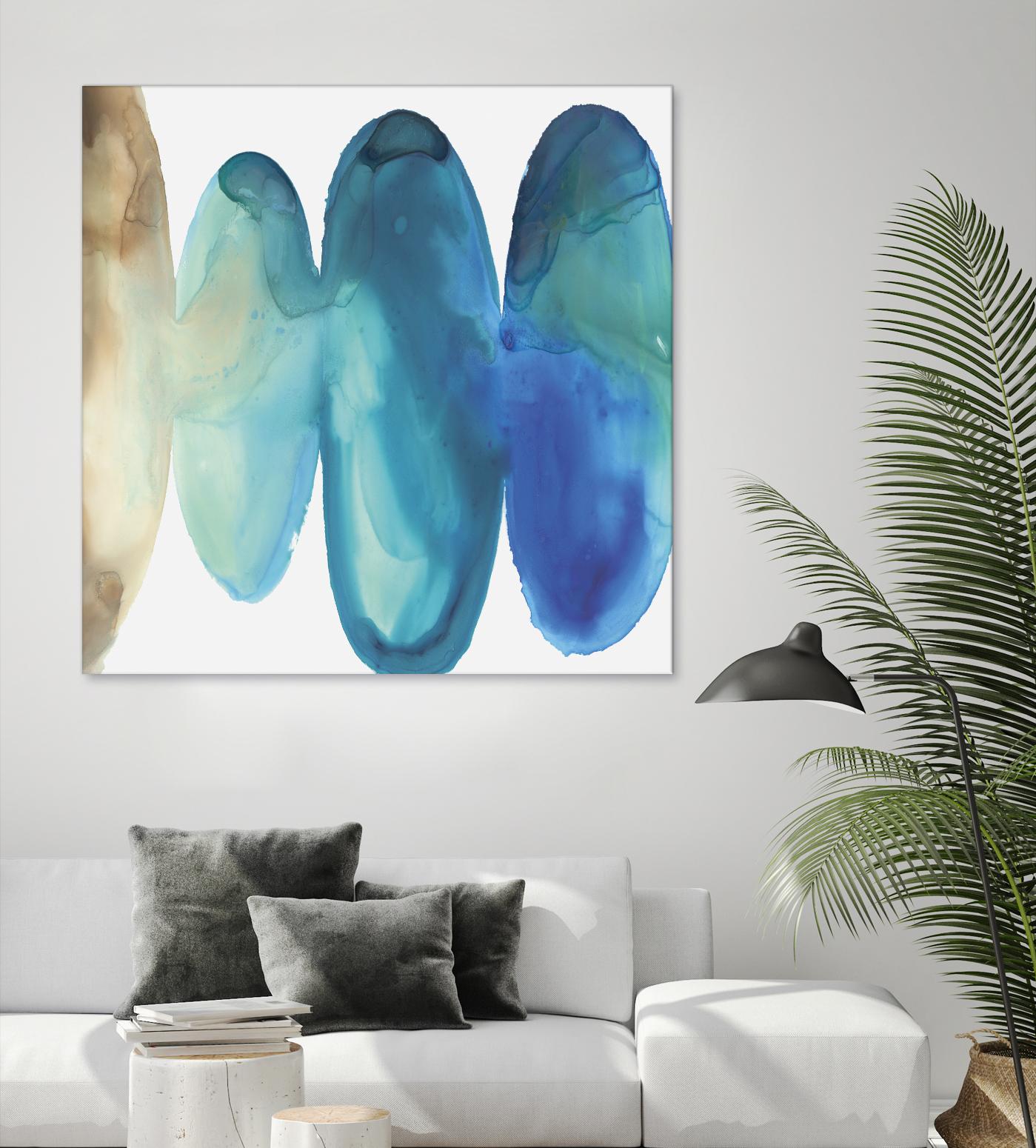 Bound II by Eva Watts on GIANT ART - white abstract