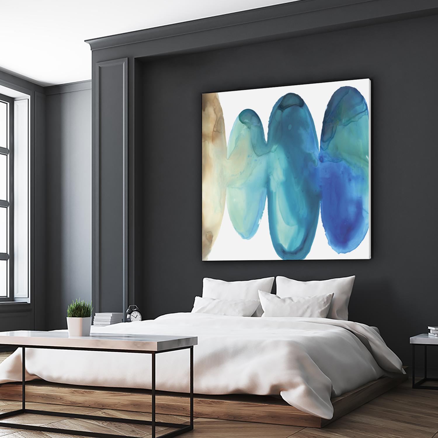 Bound II by Eva Watts on GIANT ART - white abstract