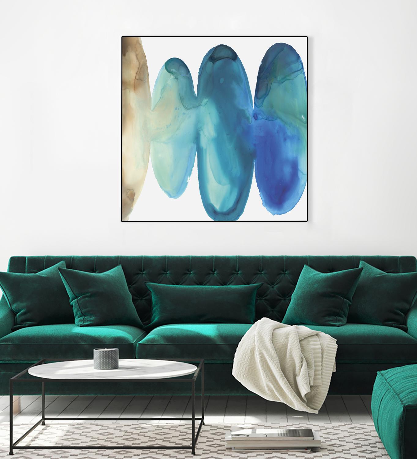 Bound II by Eva Watts on GIANT ART - white abstract