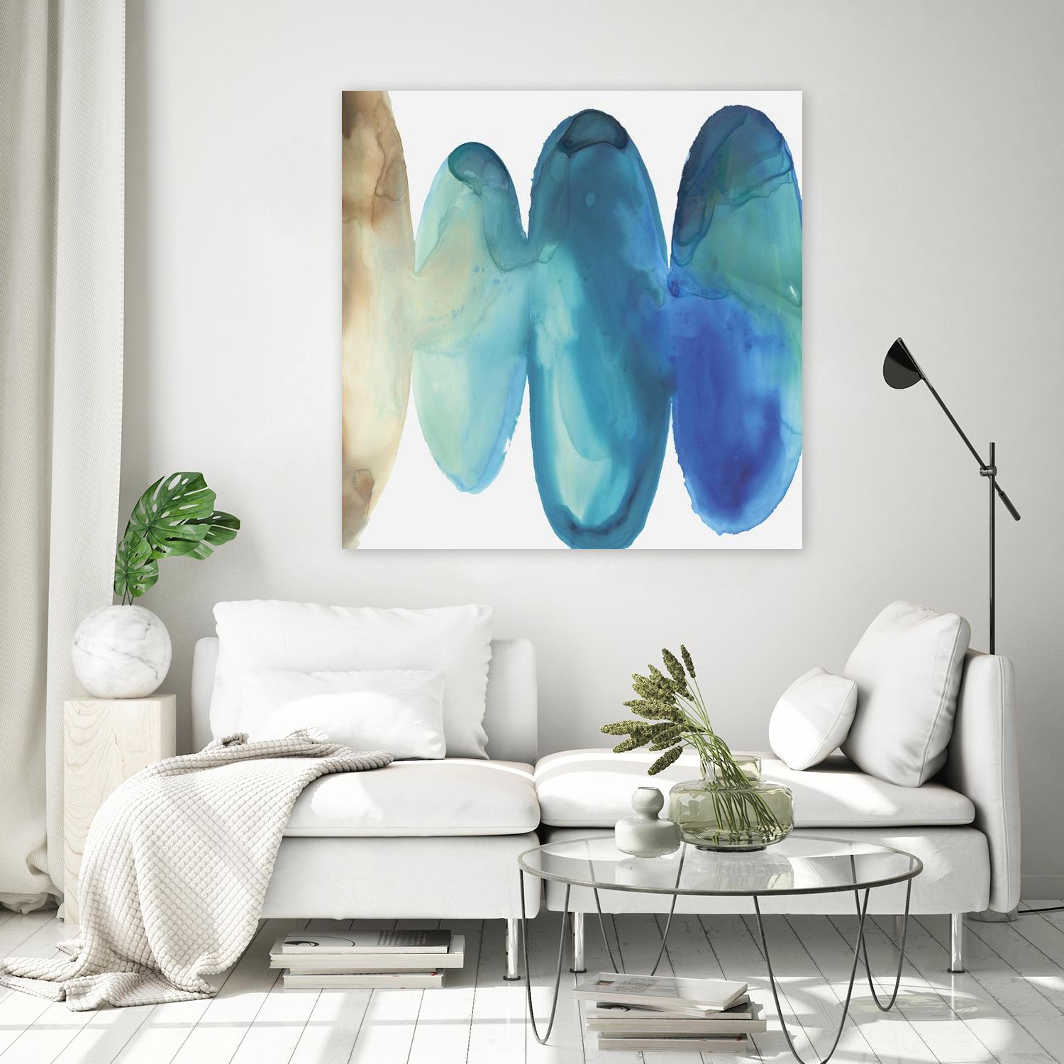 Bound II by Eva Watts on GIANT ART - white abstract