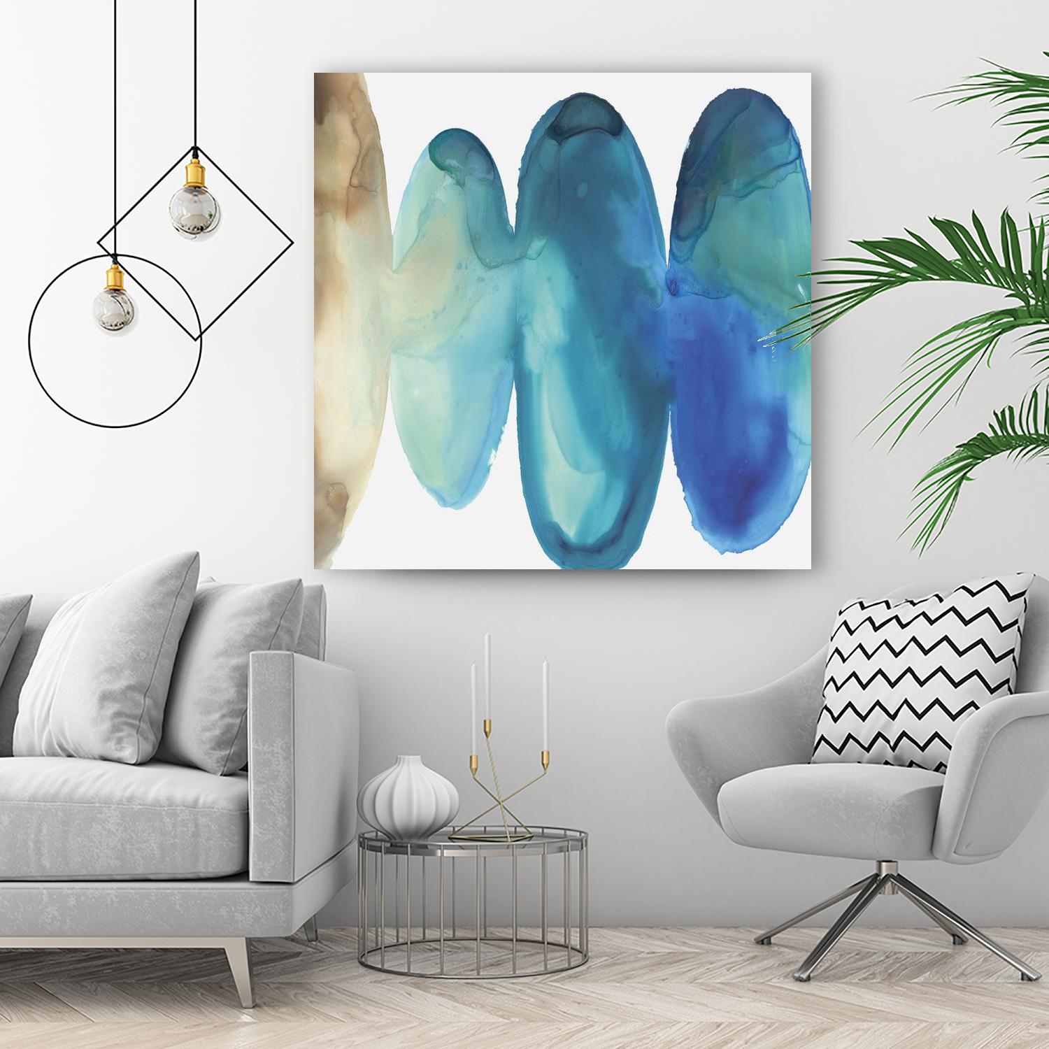 Bound II by Eva Watts on GIANT ART - white abstract