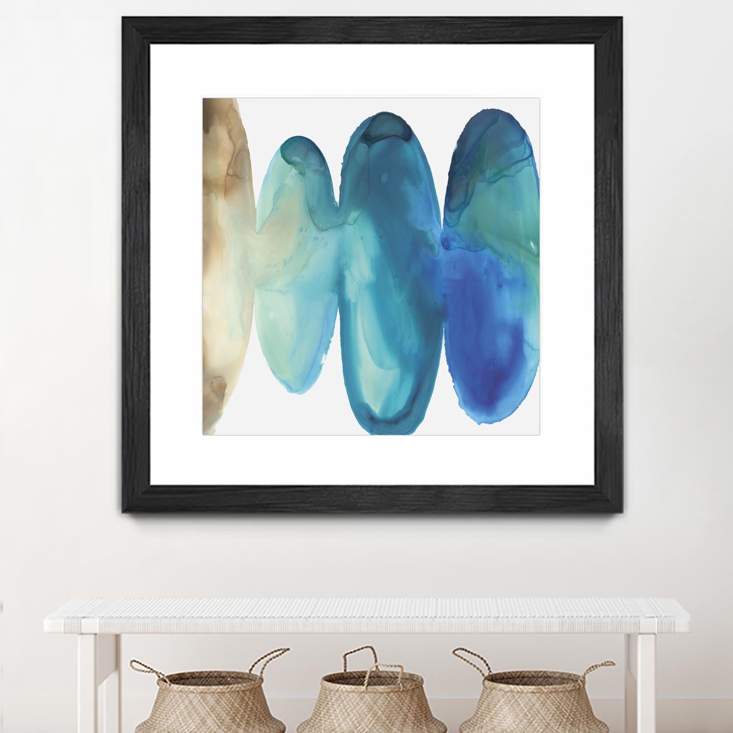 Bound II by Eva Watts on GIANT ART - white abstract