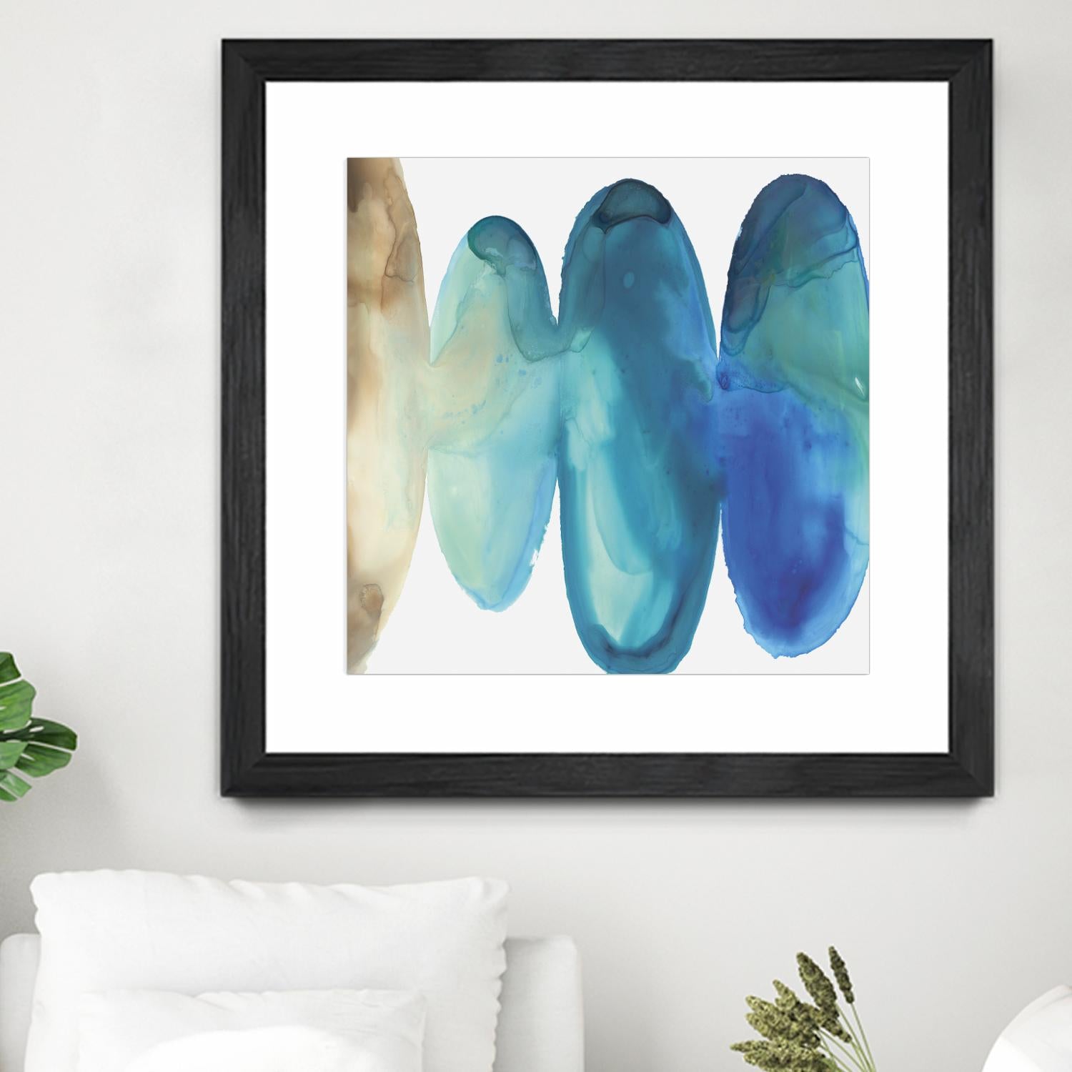 Bound II by Eva Watts on GIANT ART - white abstract