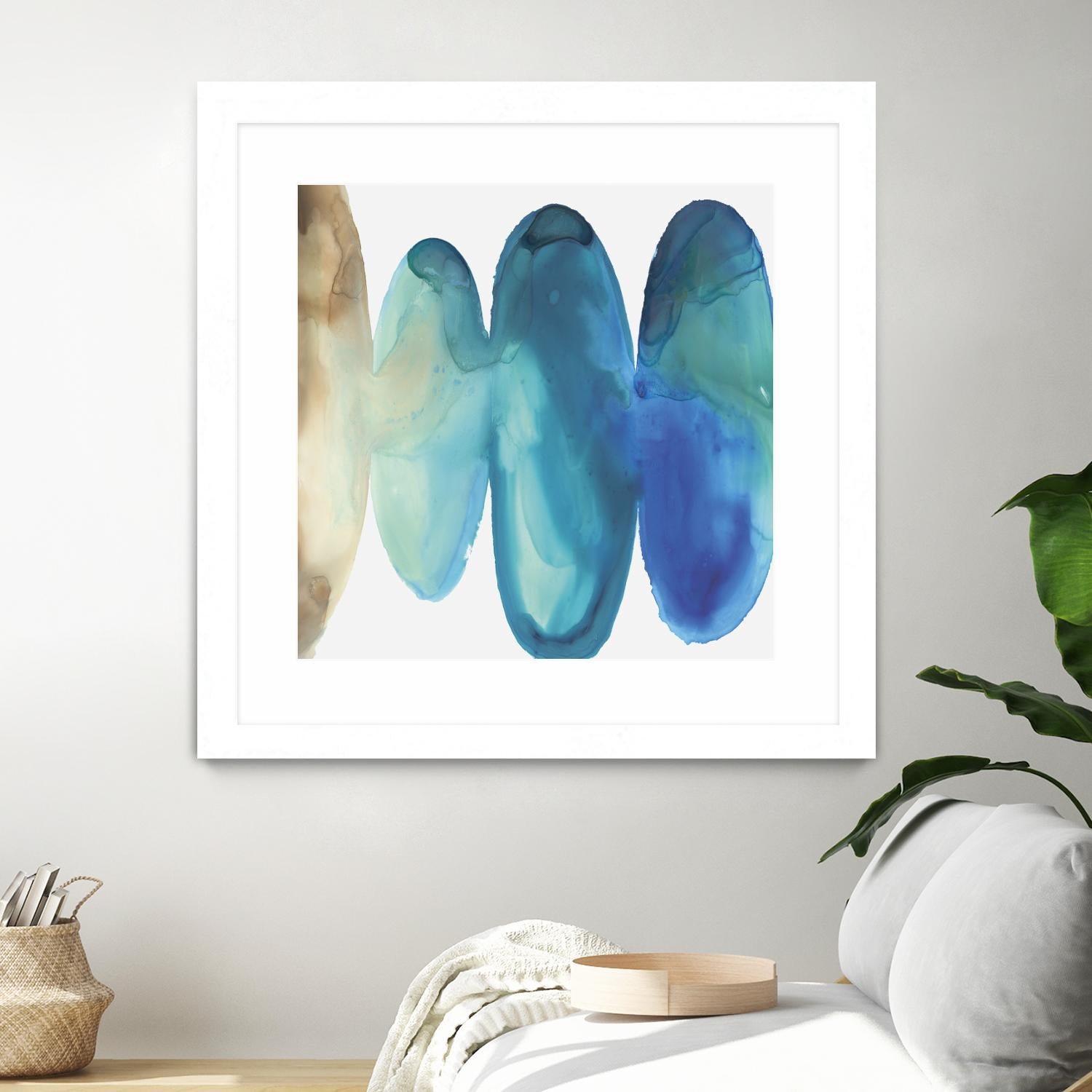 Bound II by Eva Watts on GIANT ART - white abstract