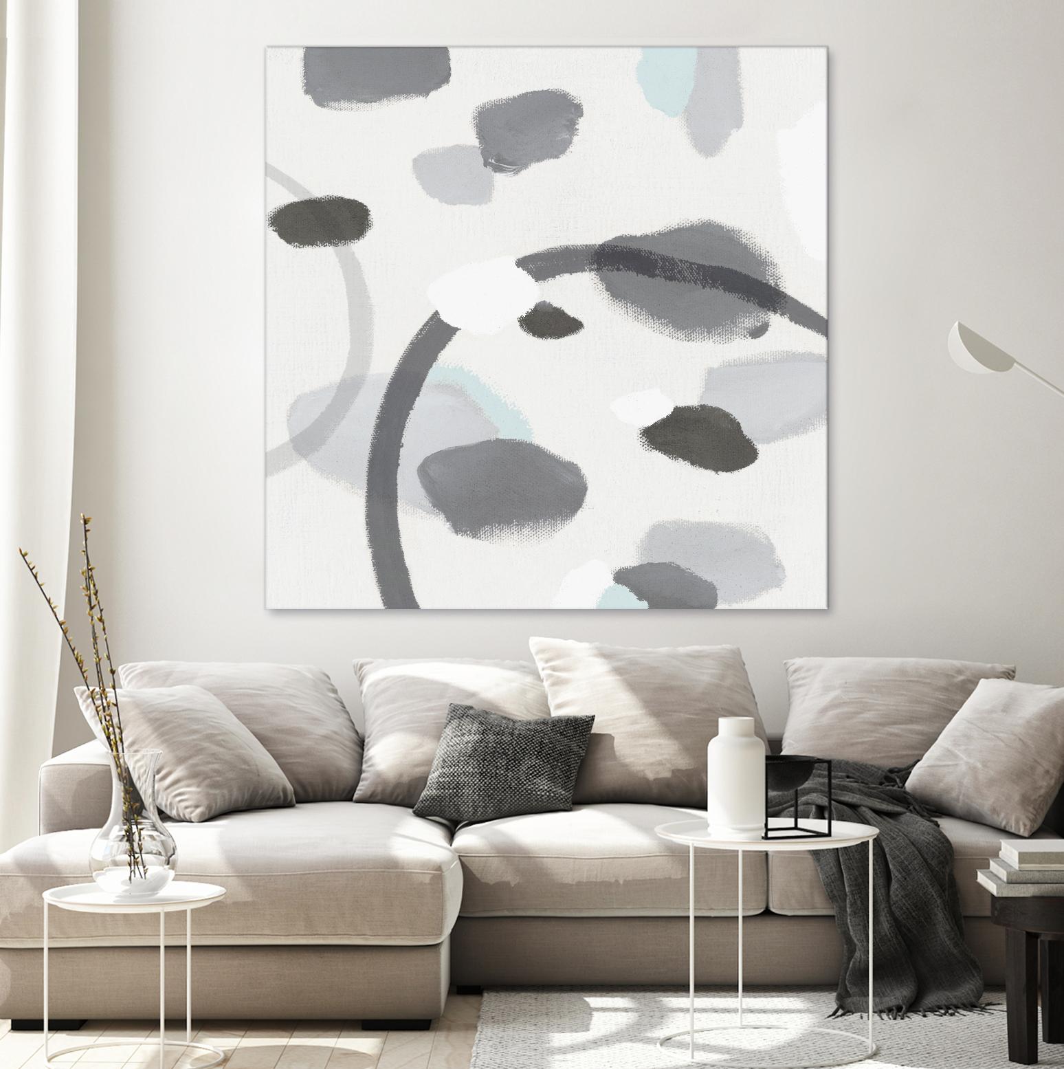 Grey II by Isabelle Z on GIANT ART - grey abstract