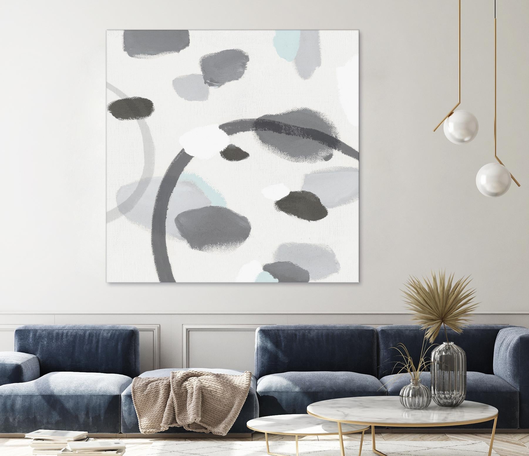 Grey II by Isabelle Z on GIANT ART - grey abstract