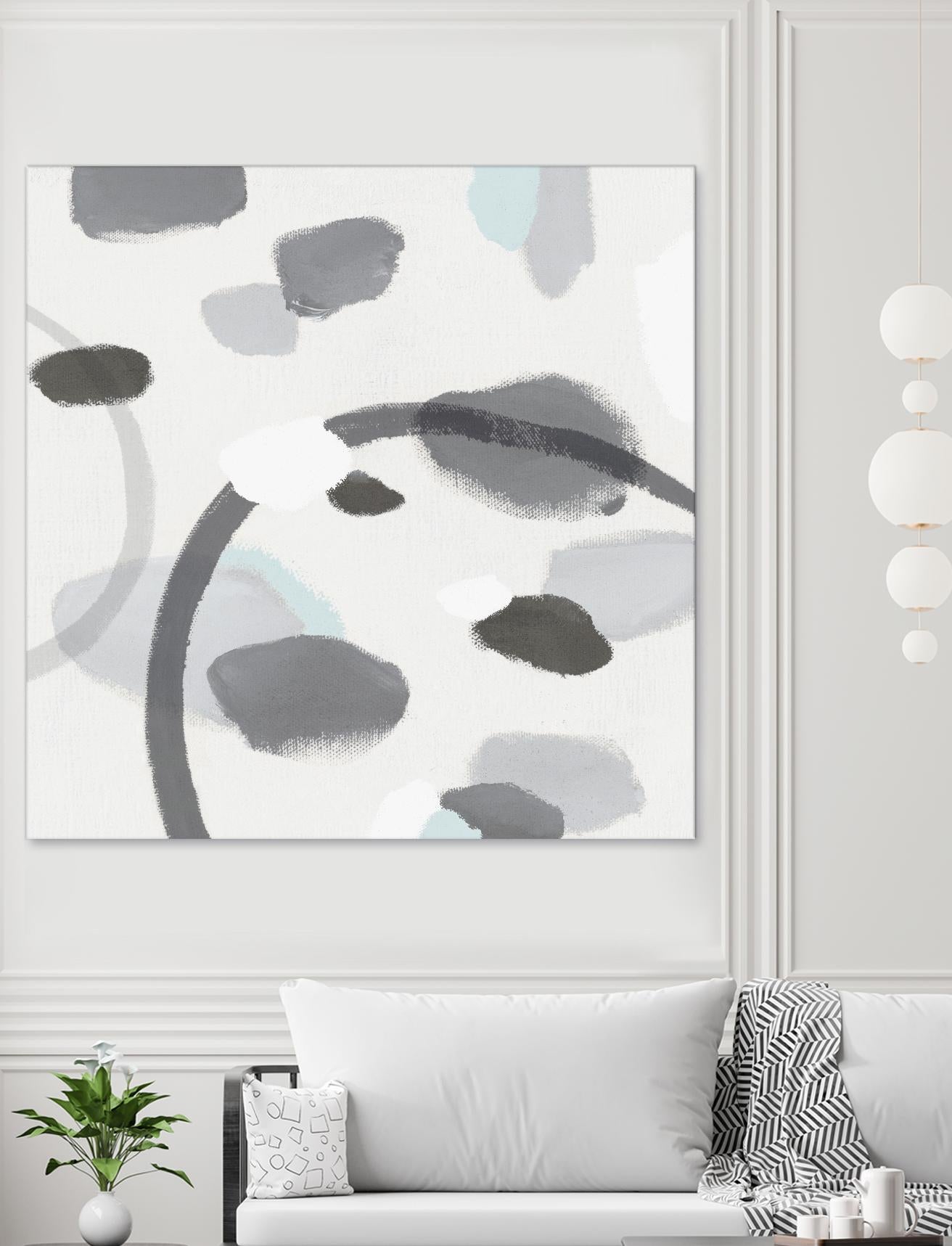 Grey II by Isabelle Z on GIANT ART - grey abstract