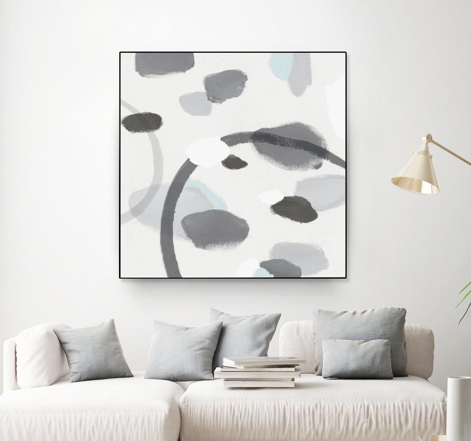 Grey II by Isabelle Z on GIANT ART - grey abstract