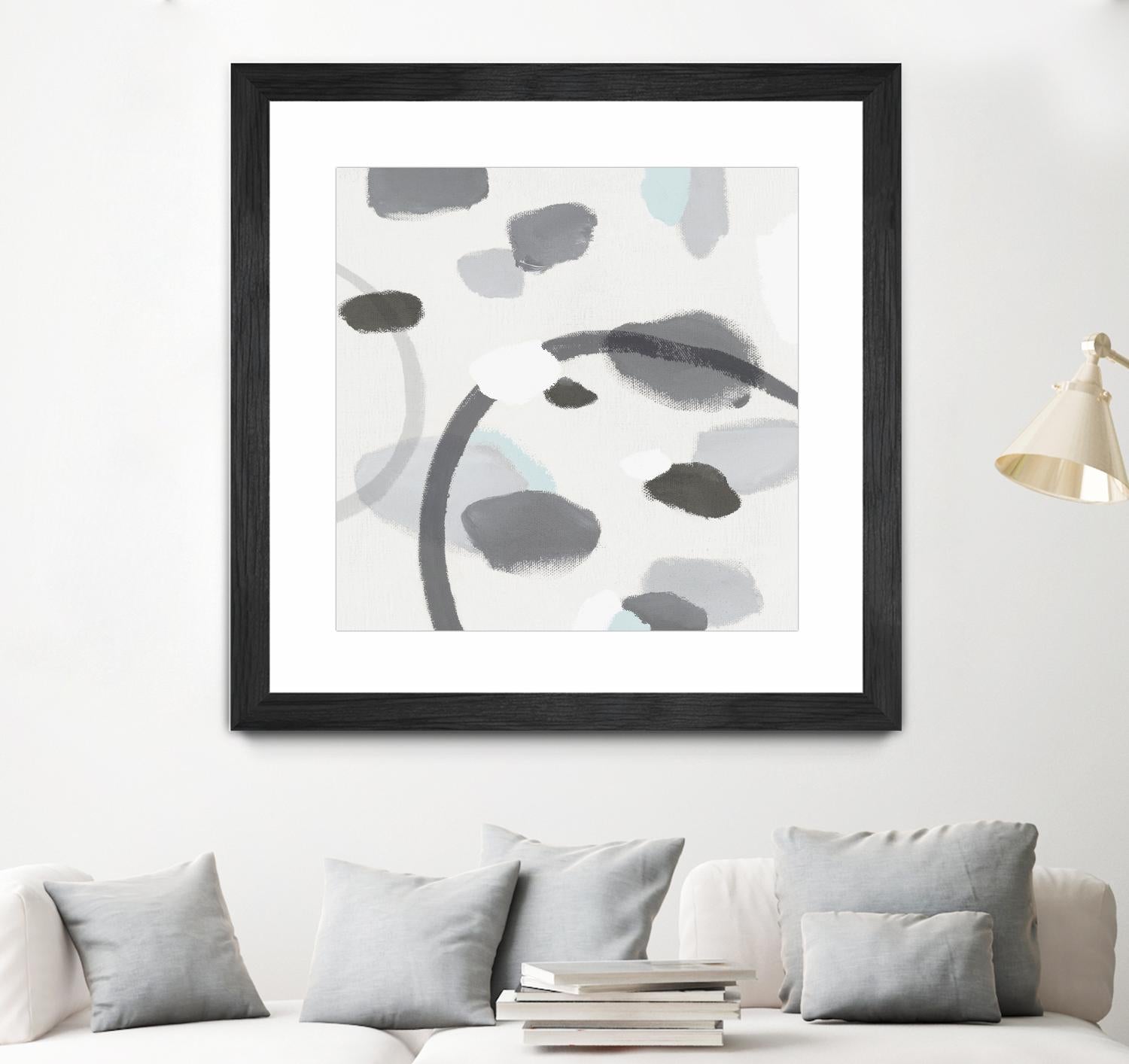 Grey II by Isabelle Z on GIANT ART - grey abstract