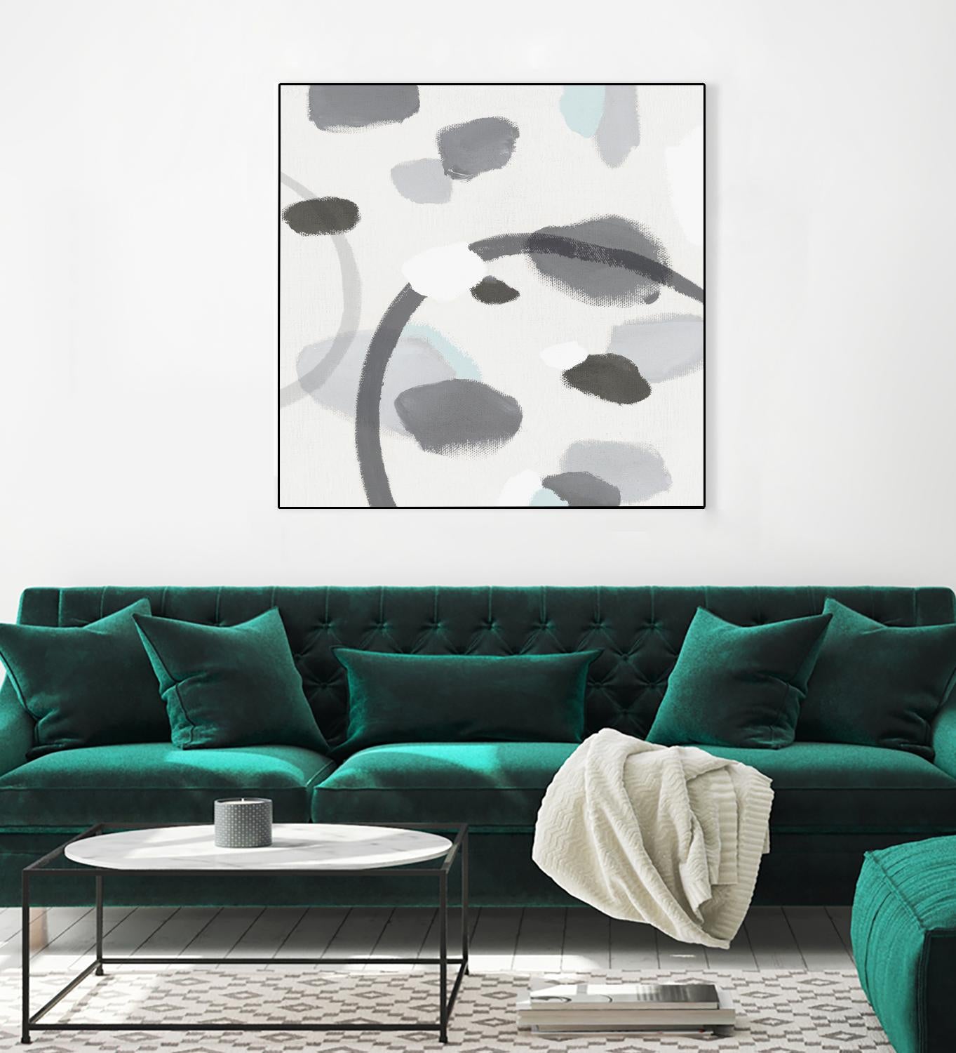 Grey II by Isabelle Z on GIANT ART - grey abstract