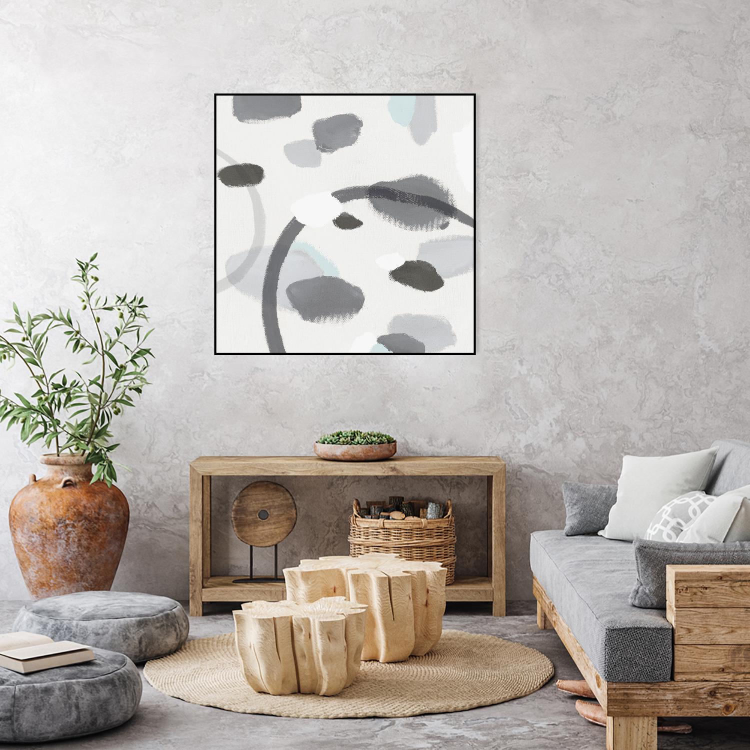 Grey II by Isabelle Z on GIANT ART - grey abstract