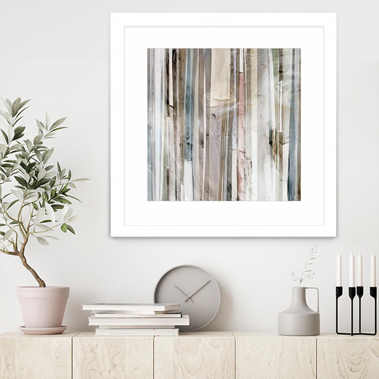 Subdued II by Isabelle Z on GIANT ART - white abstract