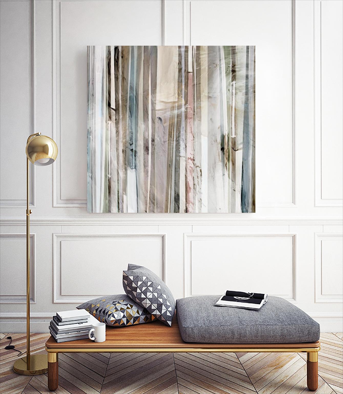 Subdued II by Isabelle Z on GIANT ART - white abstract