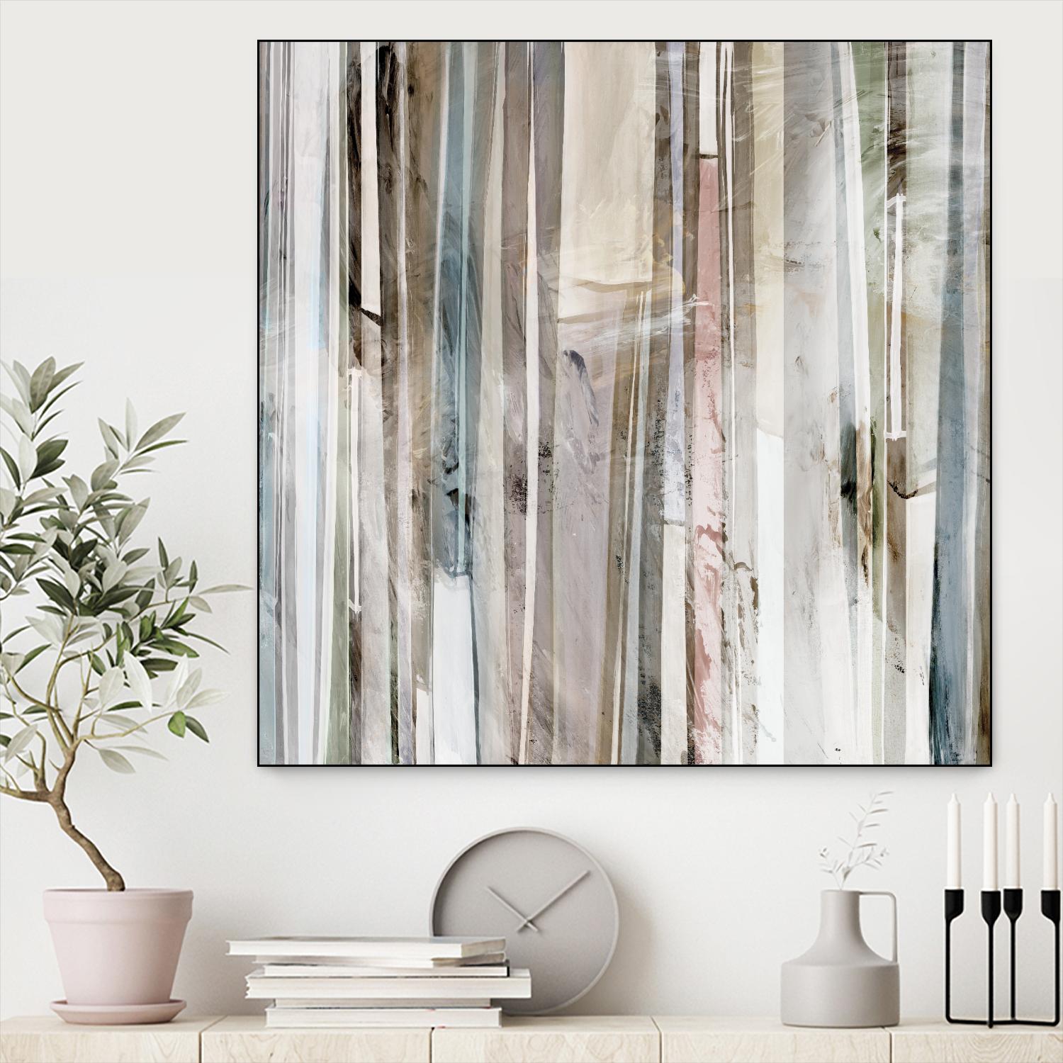 Subdued II by Isabelle Z on GIANT ART - white abstract