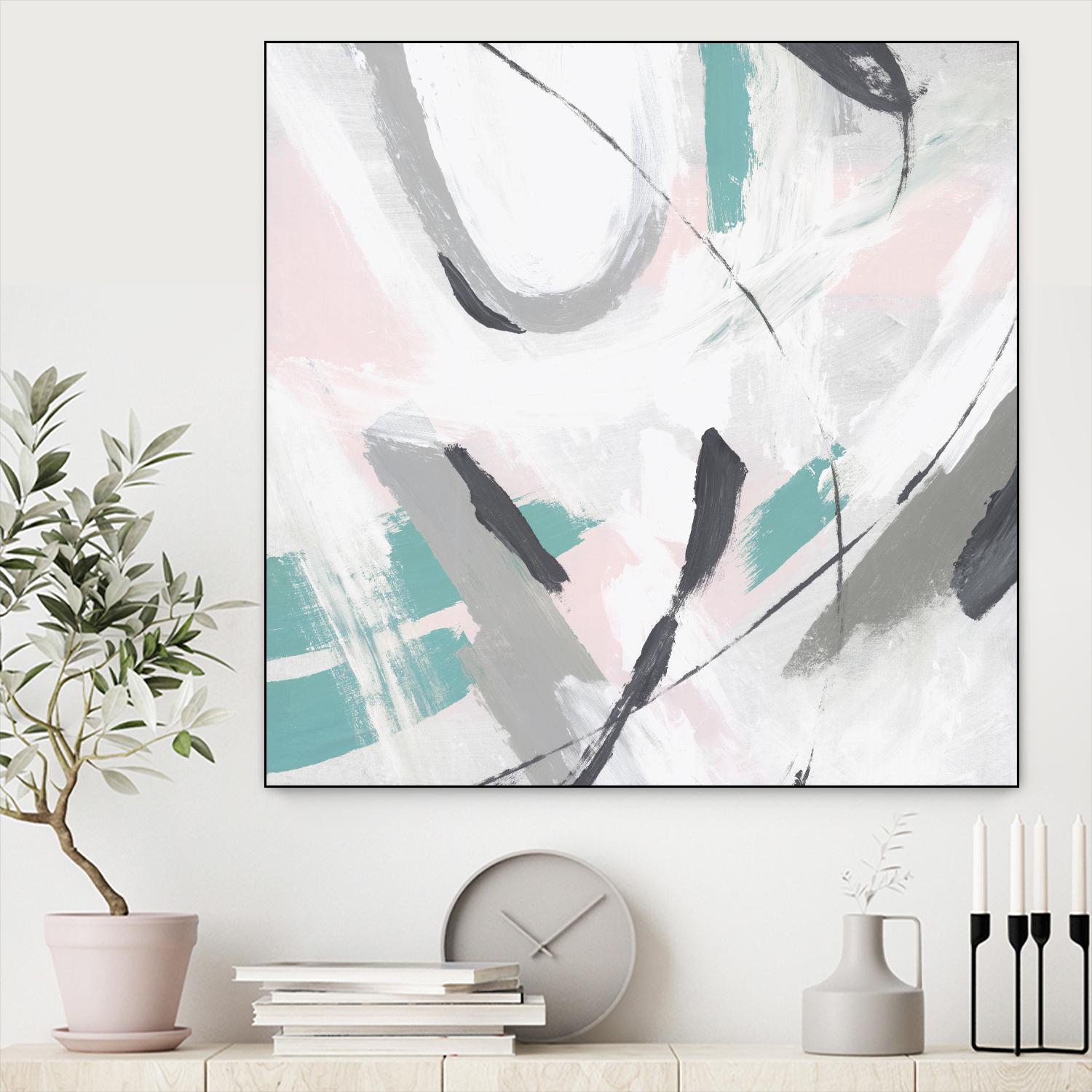 Neutre I by Isabelle Z on GIANT ART - grey abstract