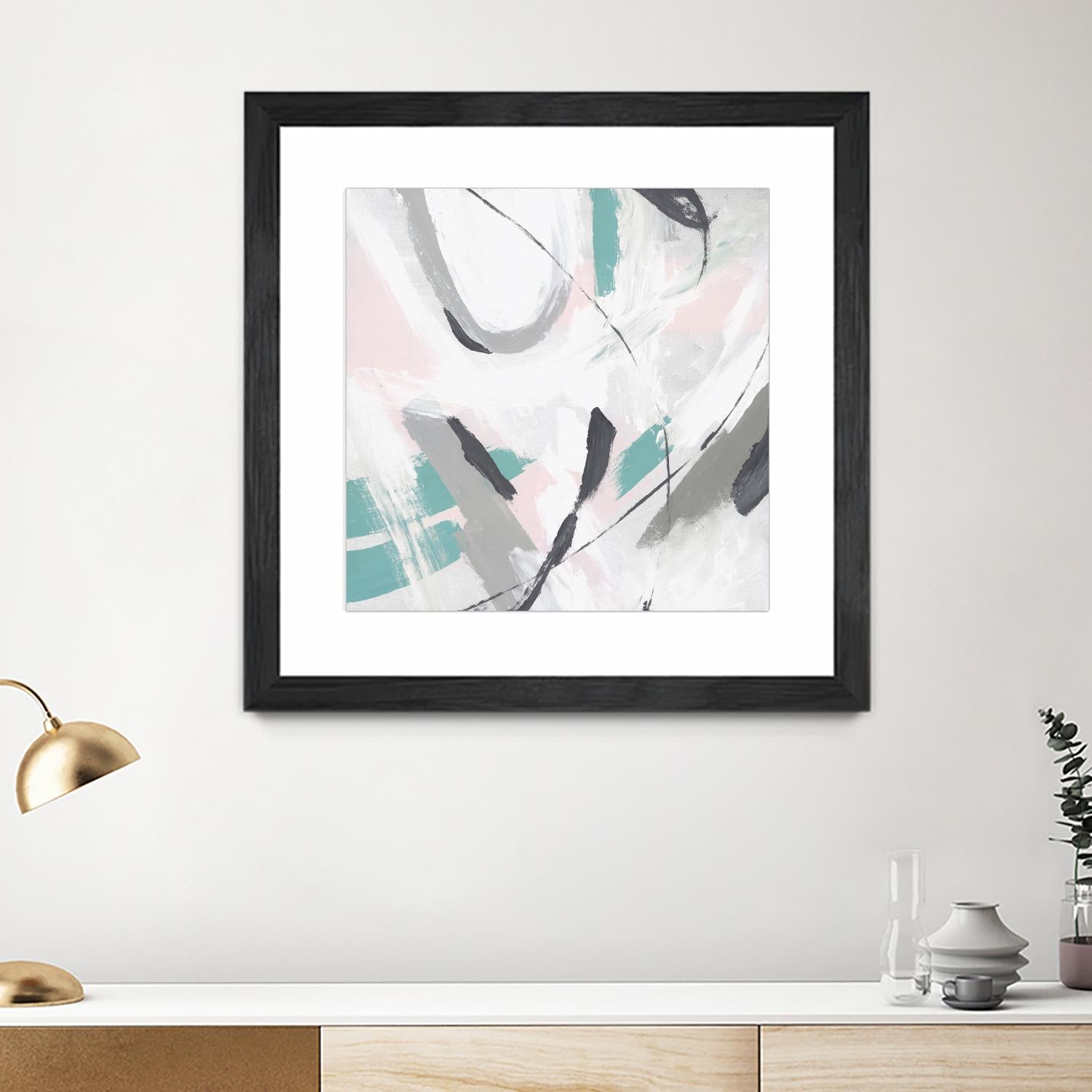 Neutre I by Isabelle Z on GIANT ART - grey abstract