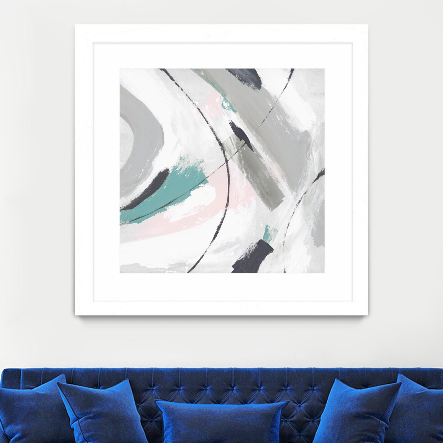 Neutre II by Isabelle Z on GIANT ART - grey abstract