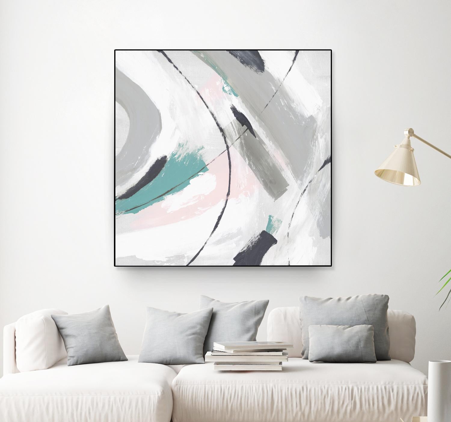 Neutre II by Isabelle Z on GIANT ART - grey abstract