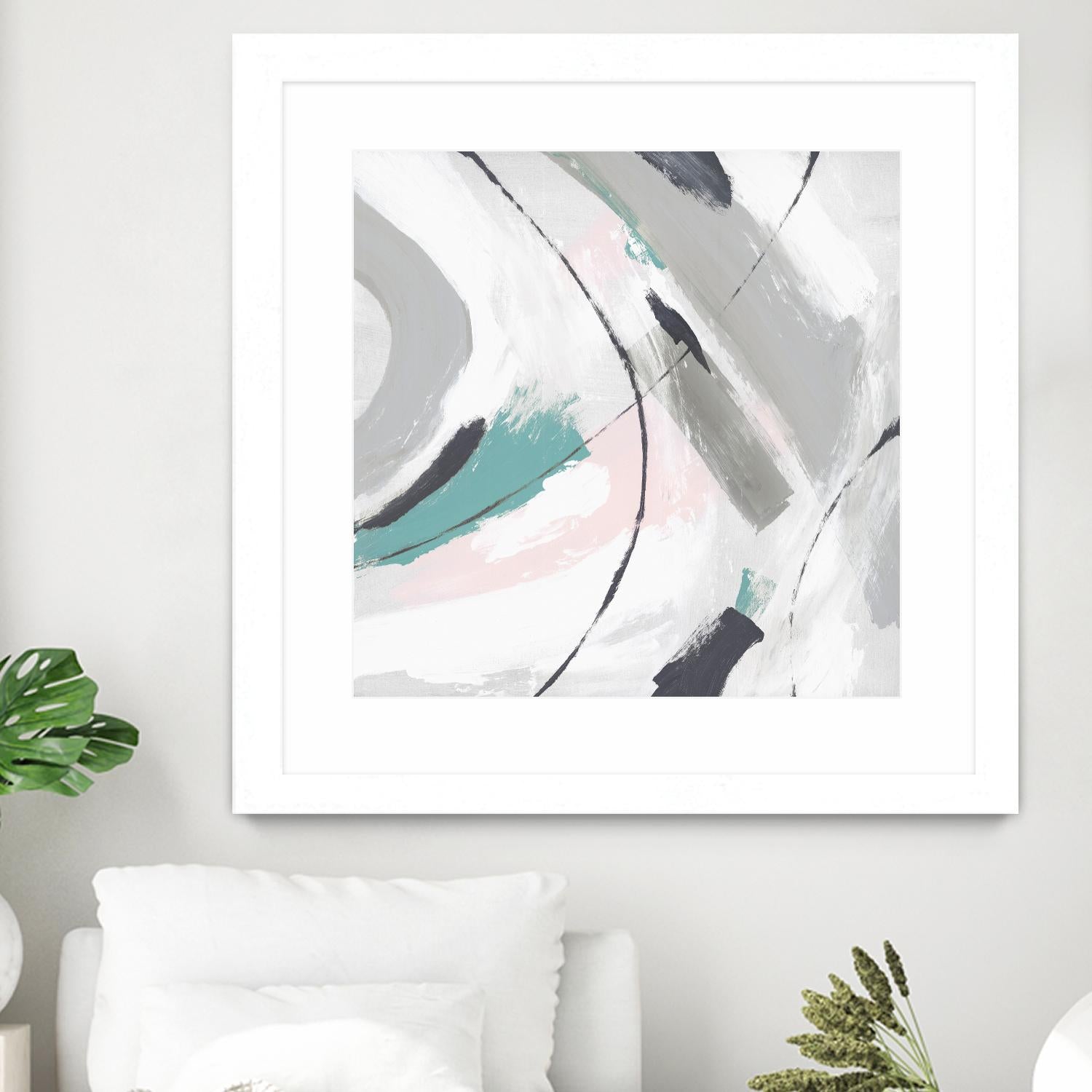 Neutre II by Isabelle Z on GIANT ART - grey abstract