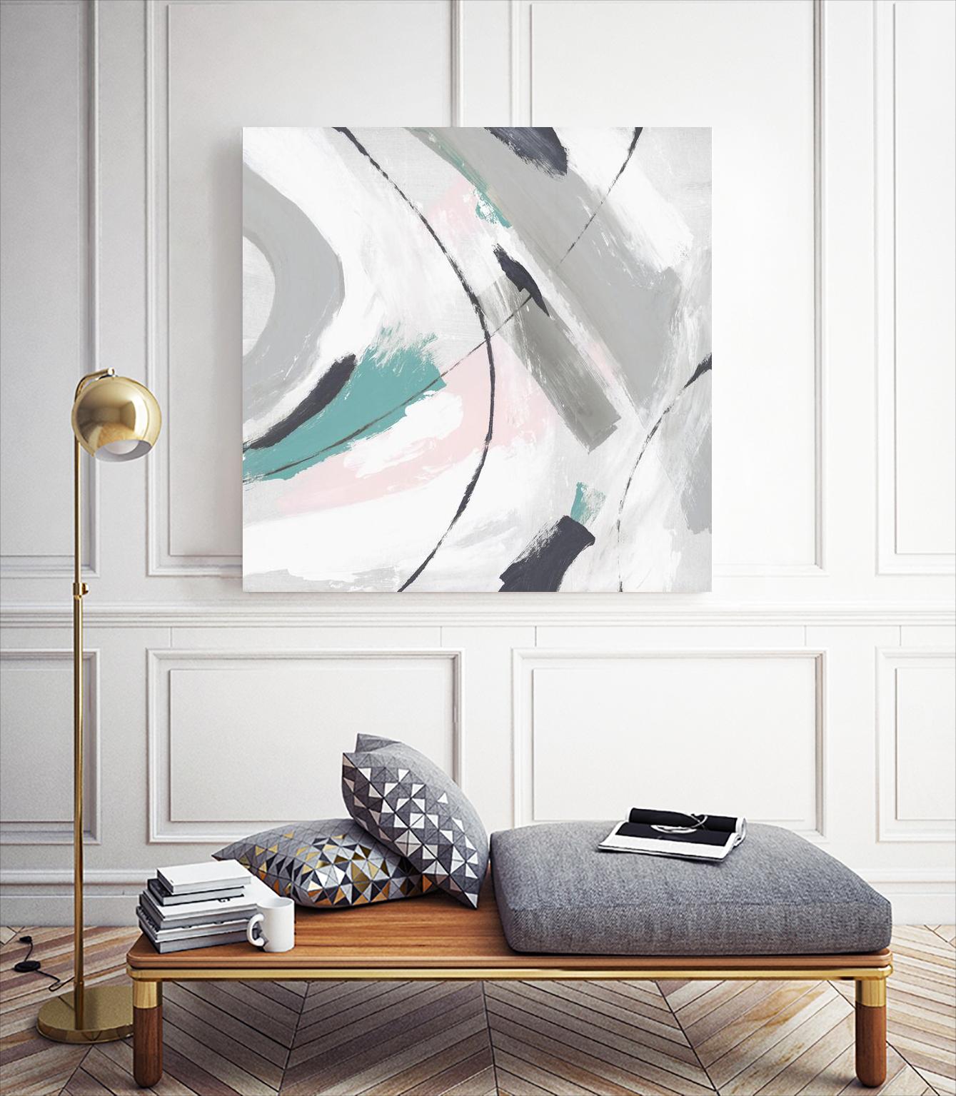 Neutre II by Isabelle Z on GIANT ART - grey abstract