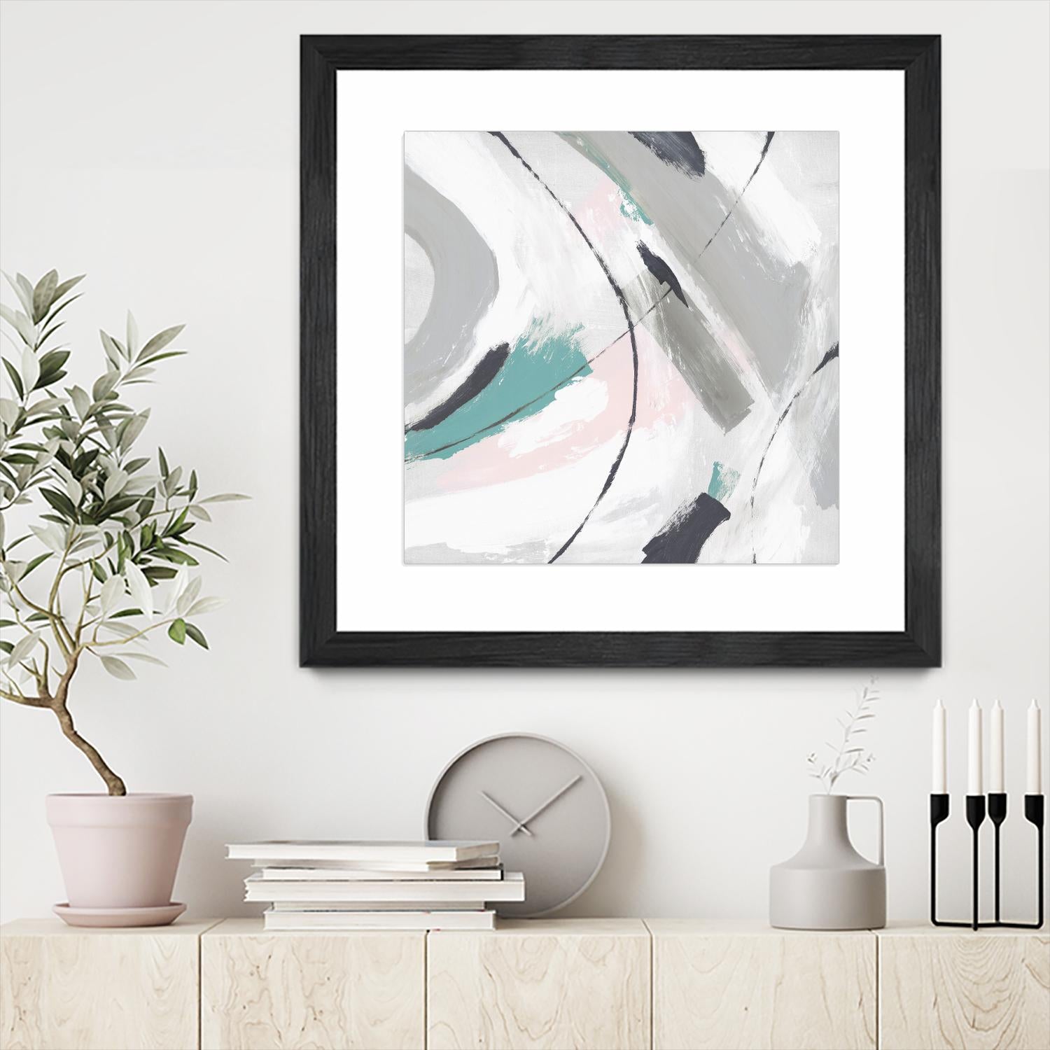Neutre II by Isabelle Z on GIANT ART - grey abstract