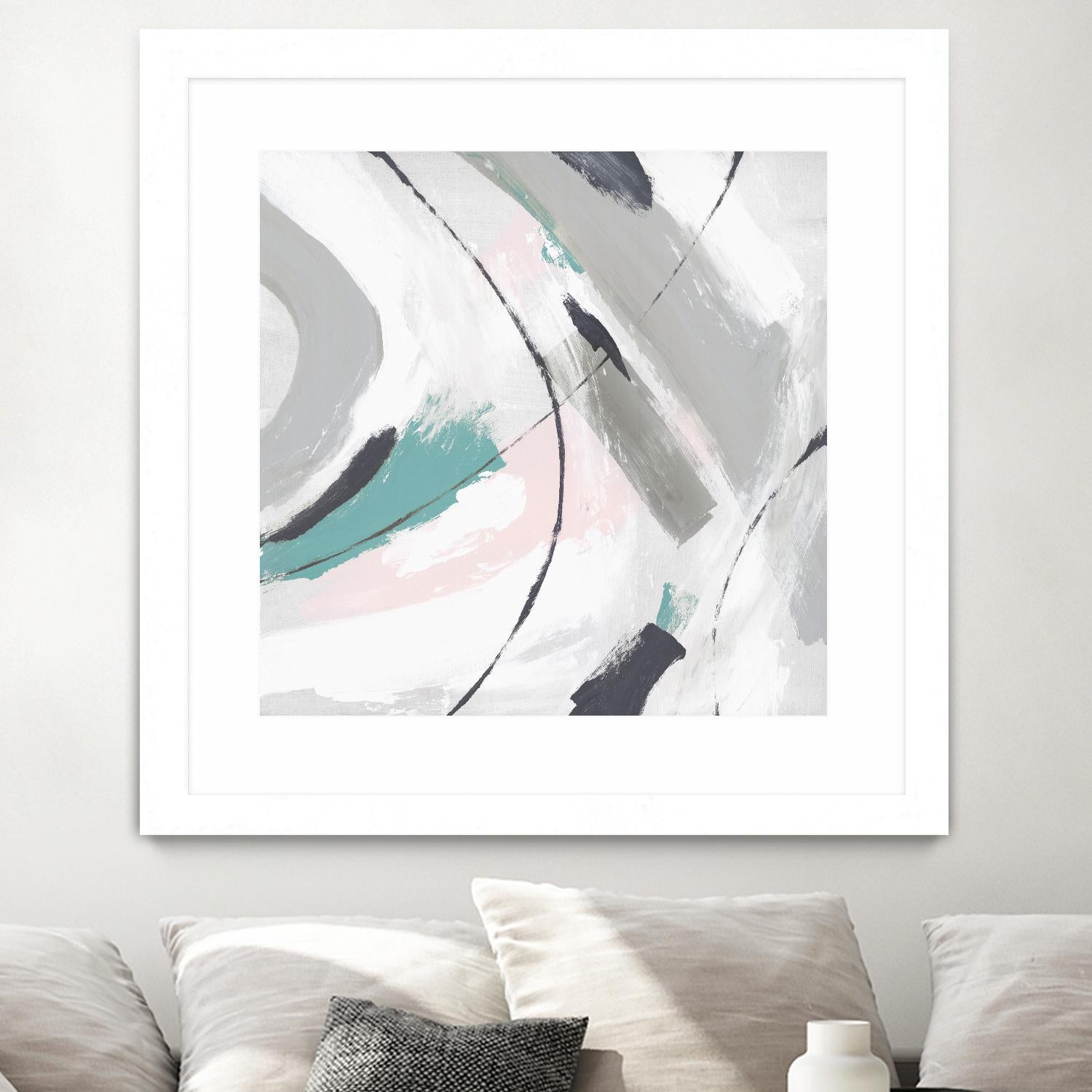 Neutre II by Isabelle Z on GIANT ART - grey abstract