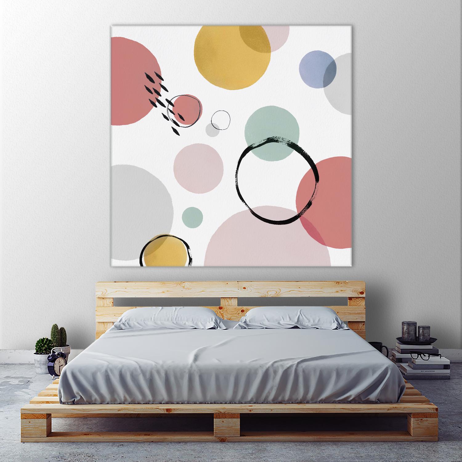 Colour Motion I by Isabelle Z on GIANT ART - red abstract