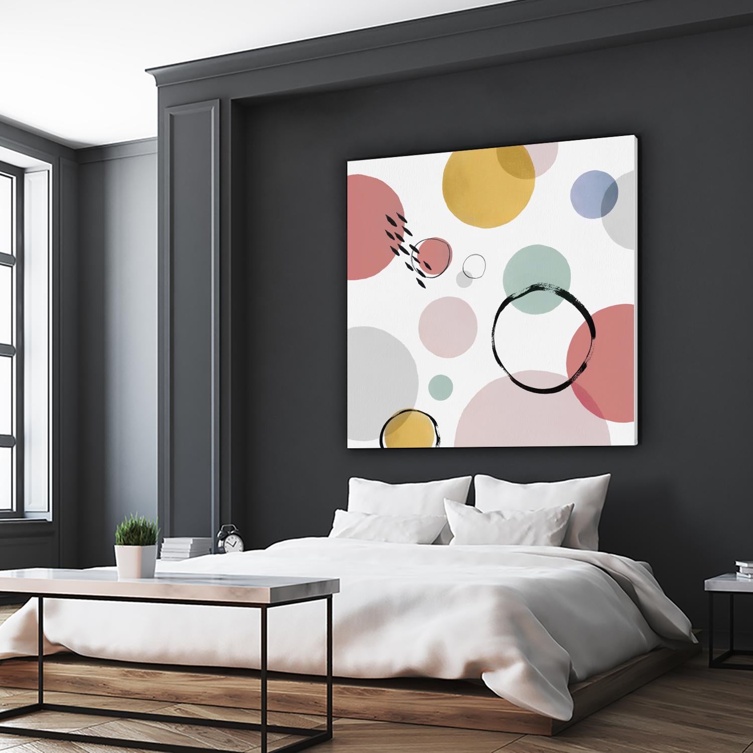 Colour Motion I by Isabelle Z on GIANT ART - red abstract