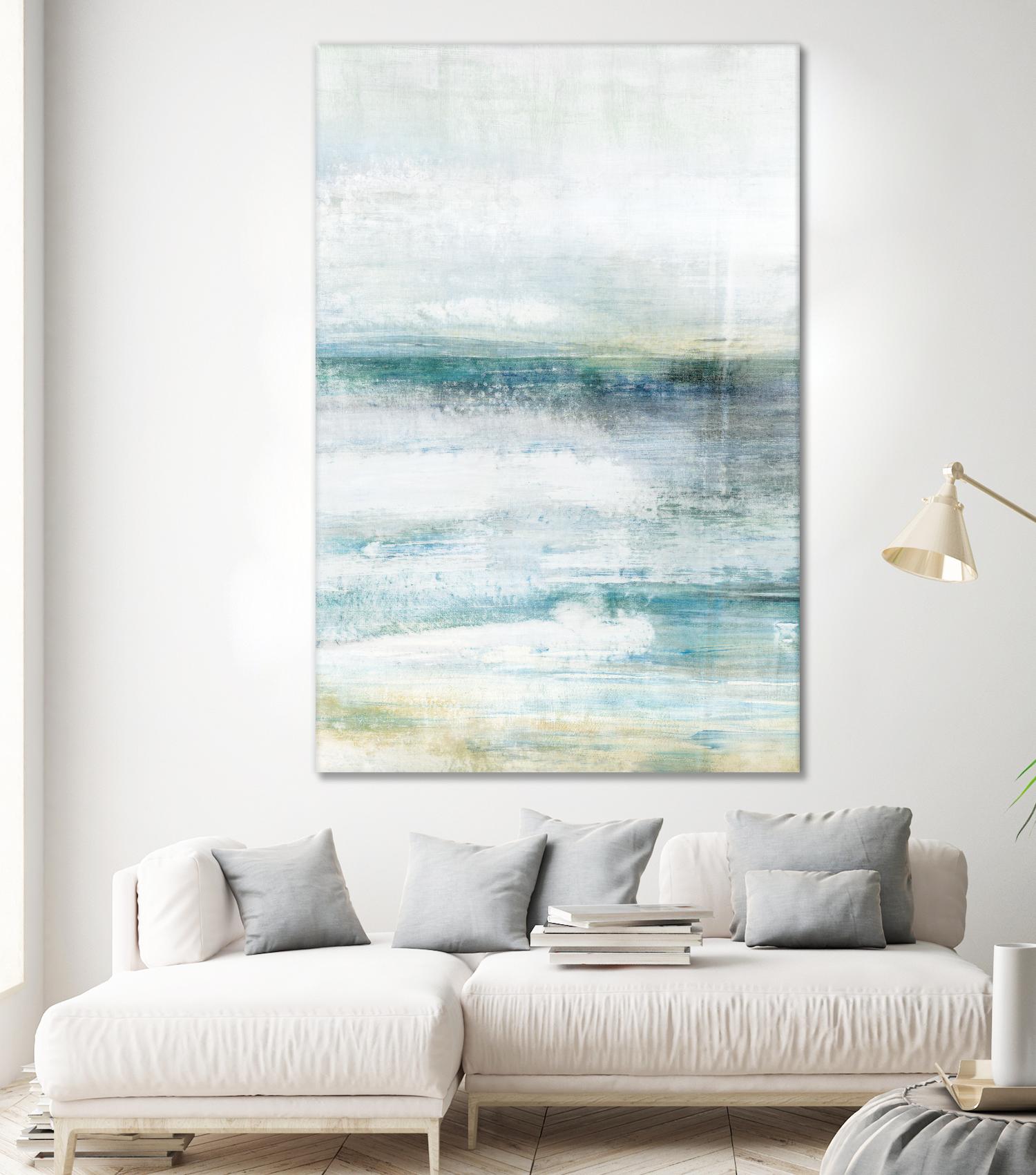 Waverly I by Isabelle Z on GIANT ART - green abstract