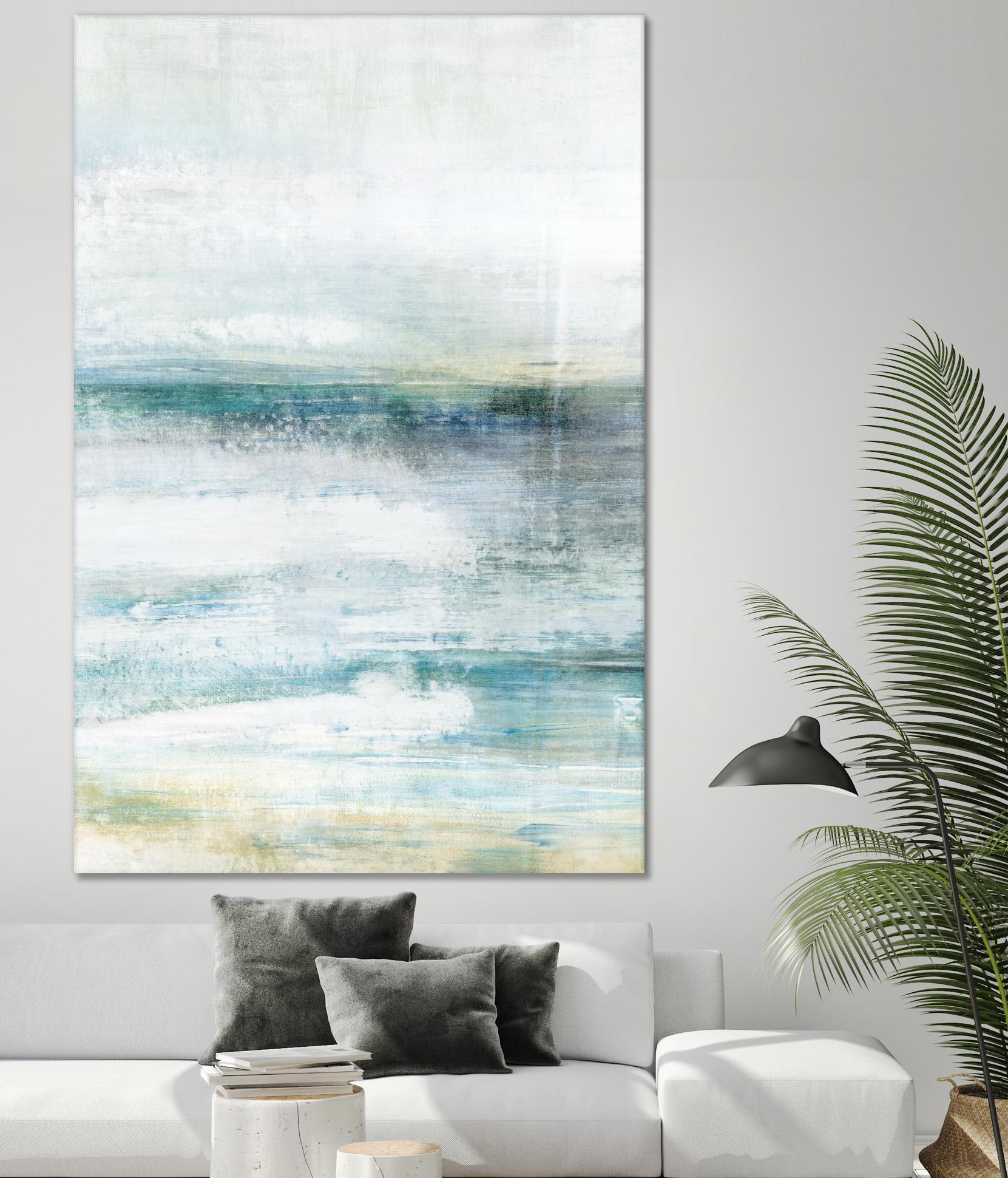 Waverly I by Isabelle Z on GIANT ART - green abstract