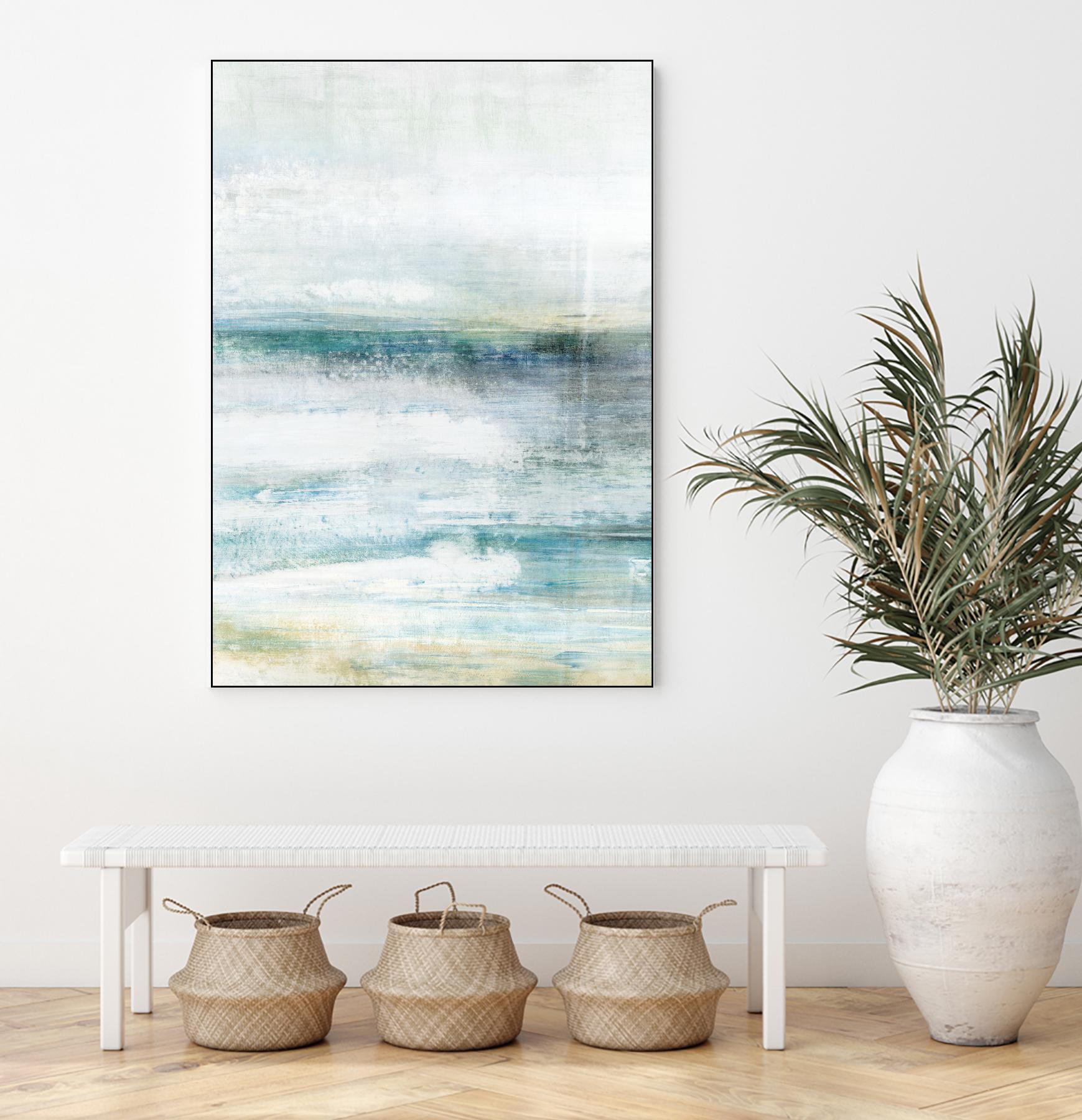 Waverly I by Isabelle Z on GIANT ART - green abstract