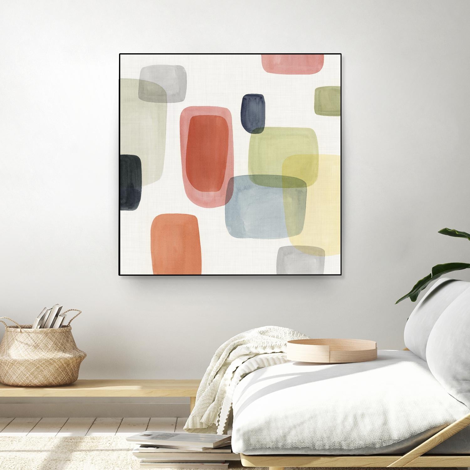 Commerce II by Isabelle Z on GIANT ART - red abstract