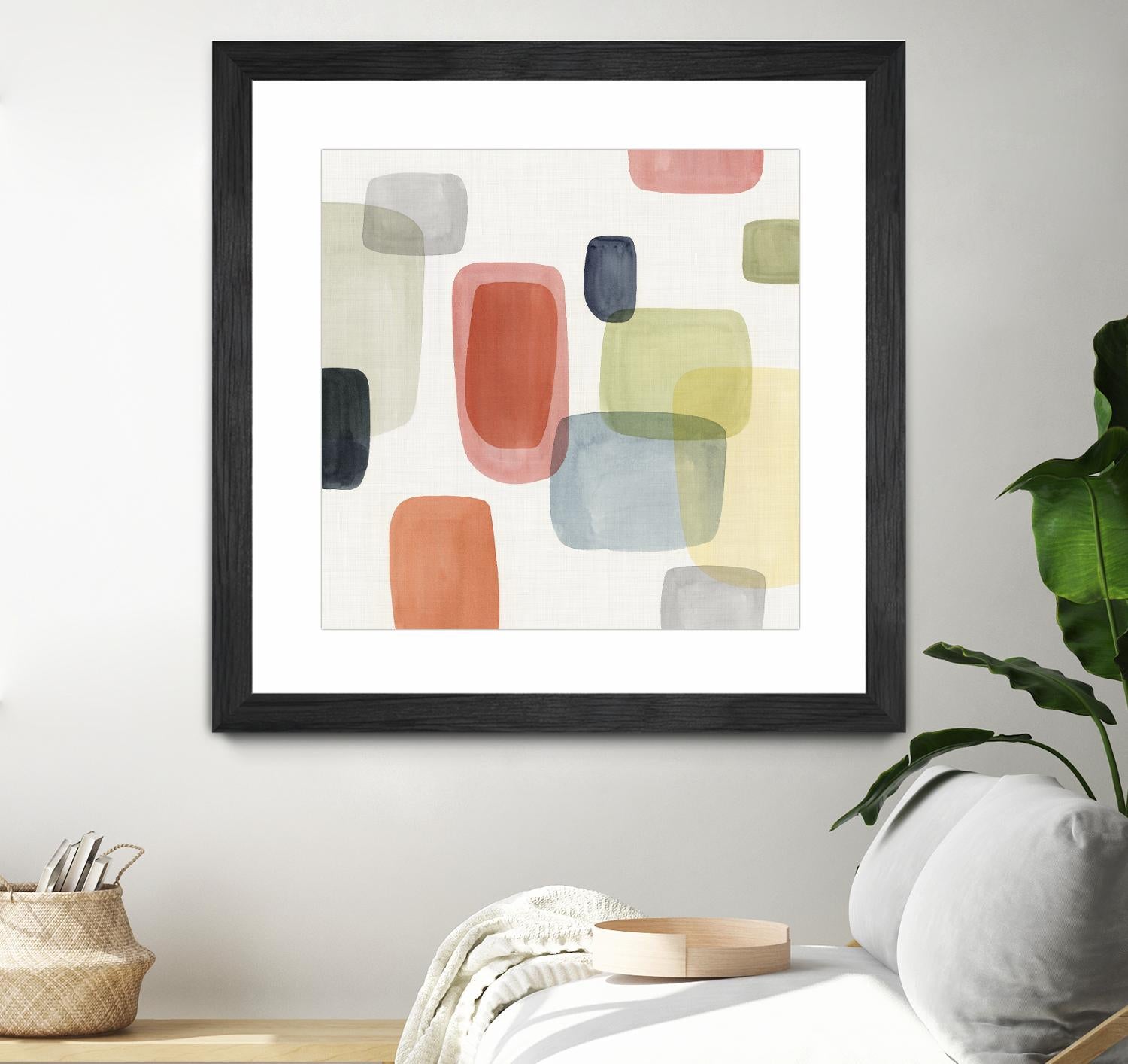 Commerce II by Isabelle Z on GIANT ART - red abstract