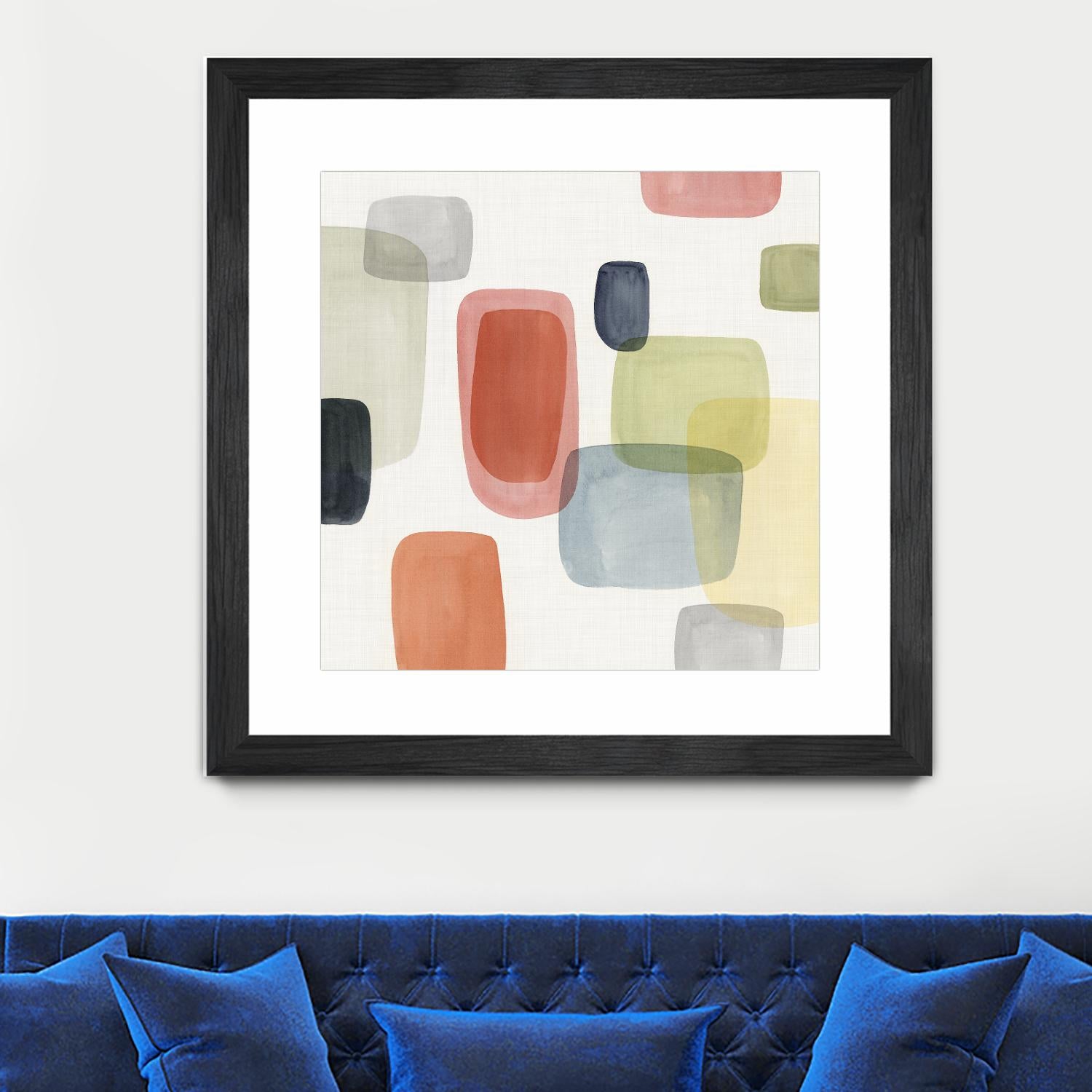 Commerce II by Isabelle Z on GIANT ART - red abstract