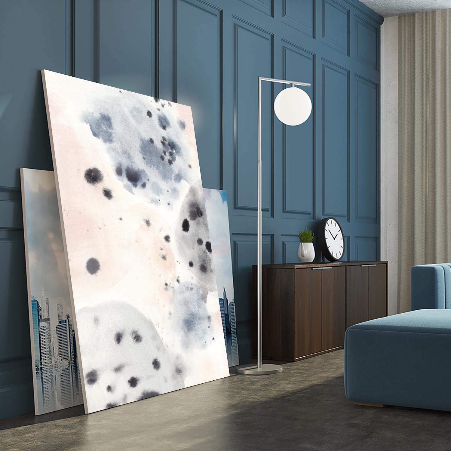 Islands I by Isabelle Z on GIANT ART - black abstract