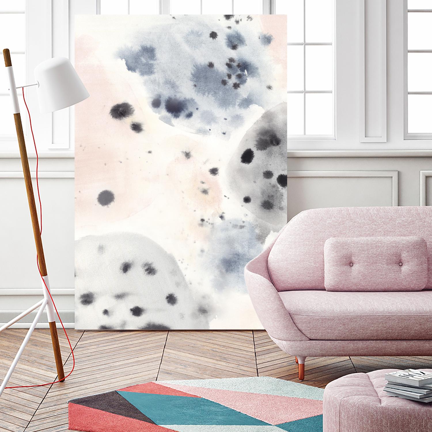 Islands I by Isabelle Z on GIANT ART - black abstract