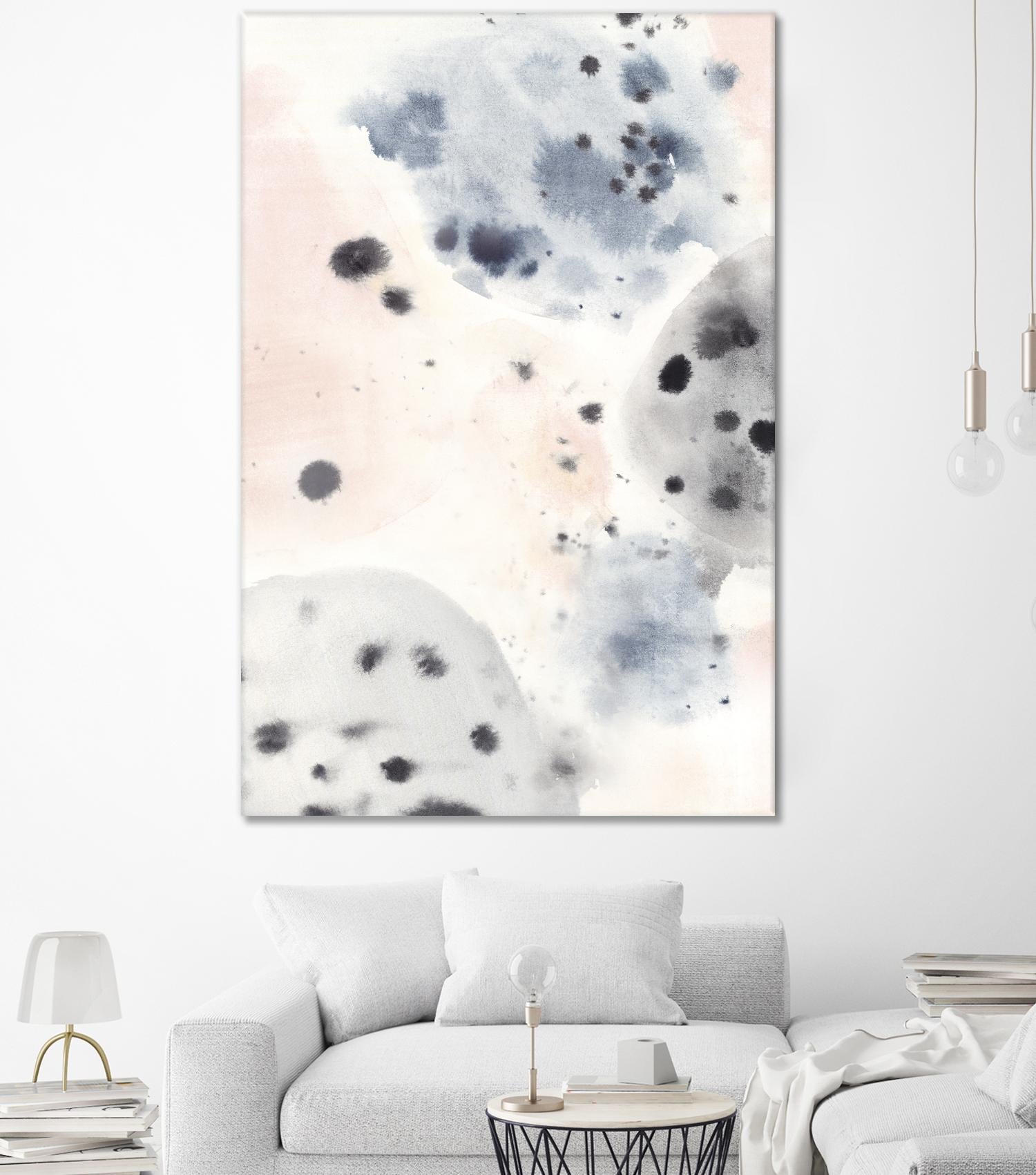 Islands I by Isabelle Z on GIANT ART - black abstract