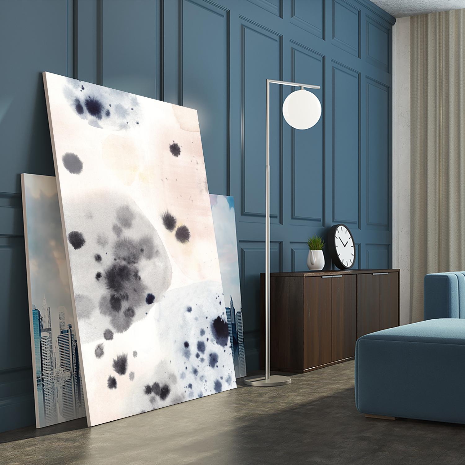 Islands II by Isabelle Z on GIANT ART - black abstract