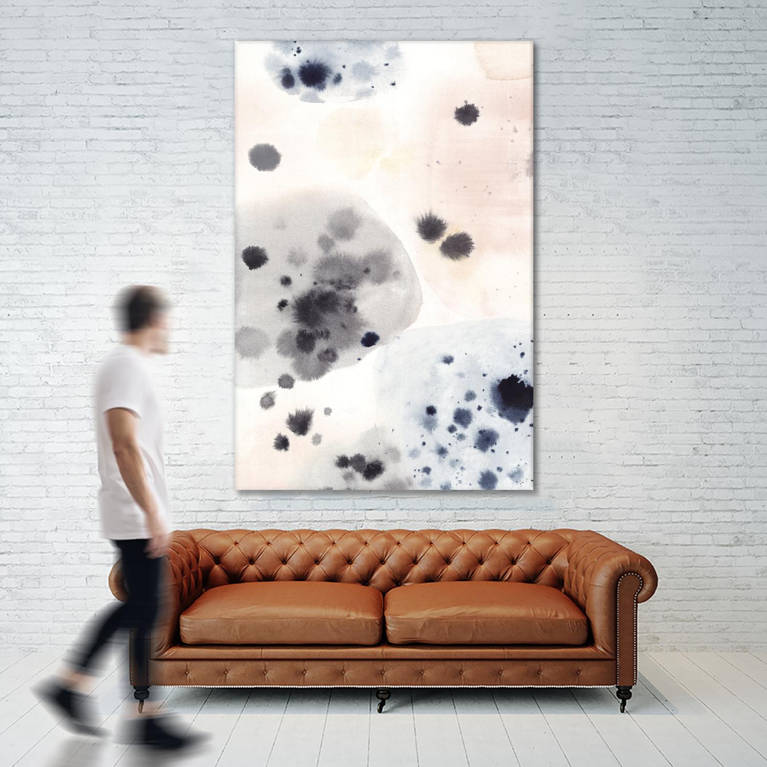 Islands II by Isabelle Z on GIANT ART - black abstract