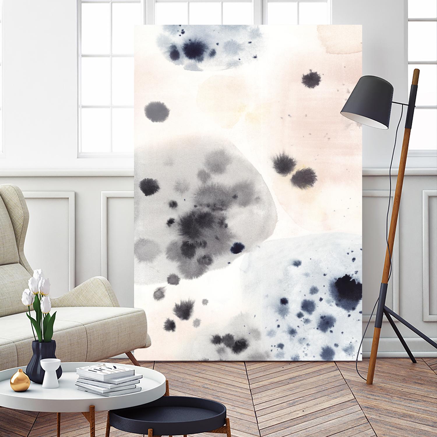 Islands II by Isabelle Z on GIANT ART - black abstract