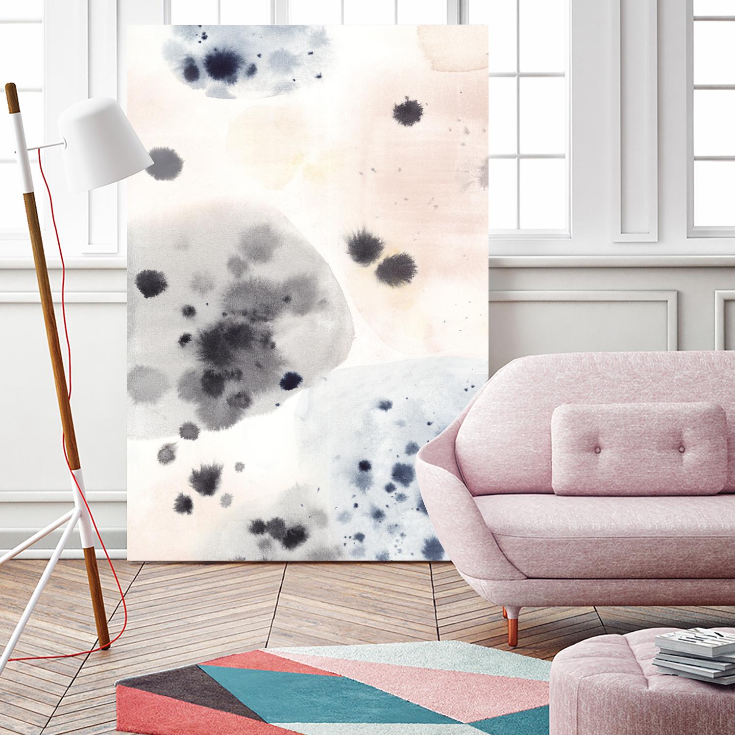 Islands II by Isabelle Z on GIANT ART - black abstract