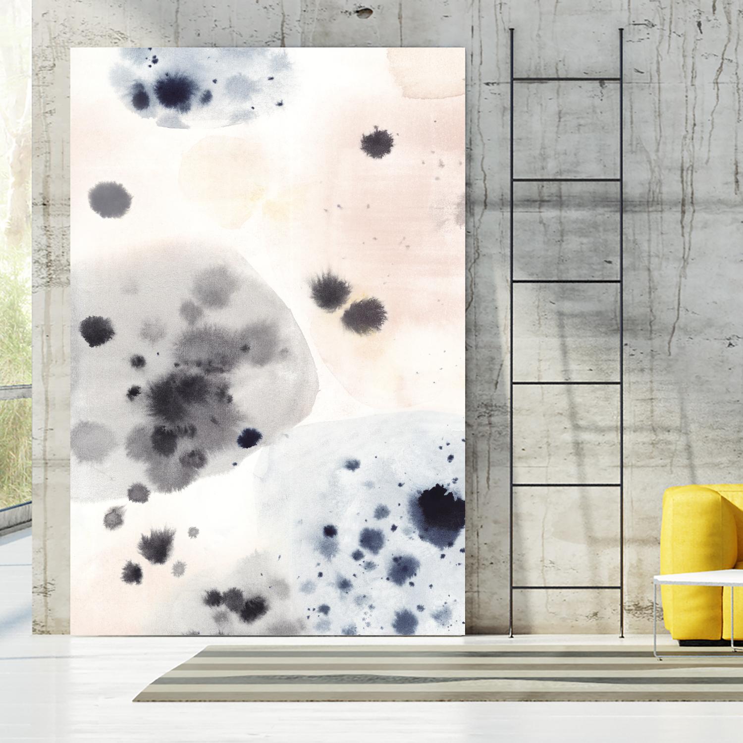 Islands II by Isabelle Z on GIANT ART - black abstract