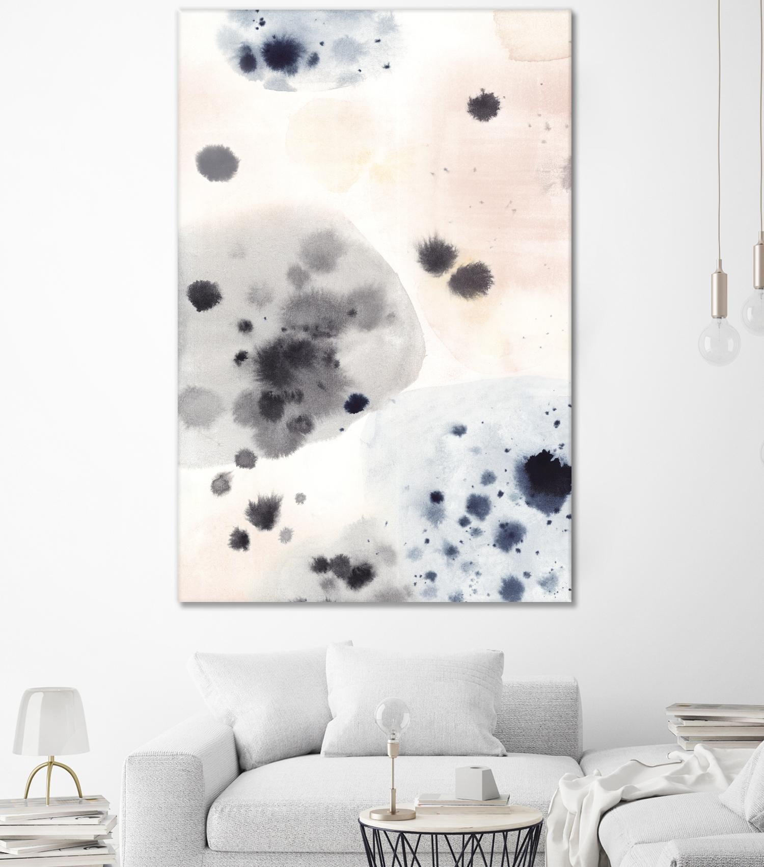 Islands II by Isabelle Z on GIANT ART - black abstract