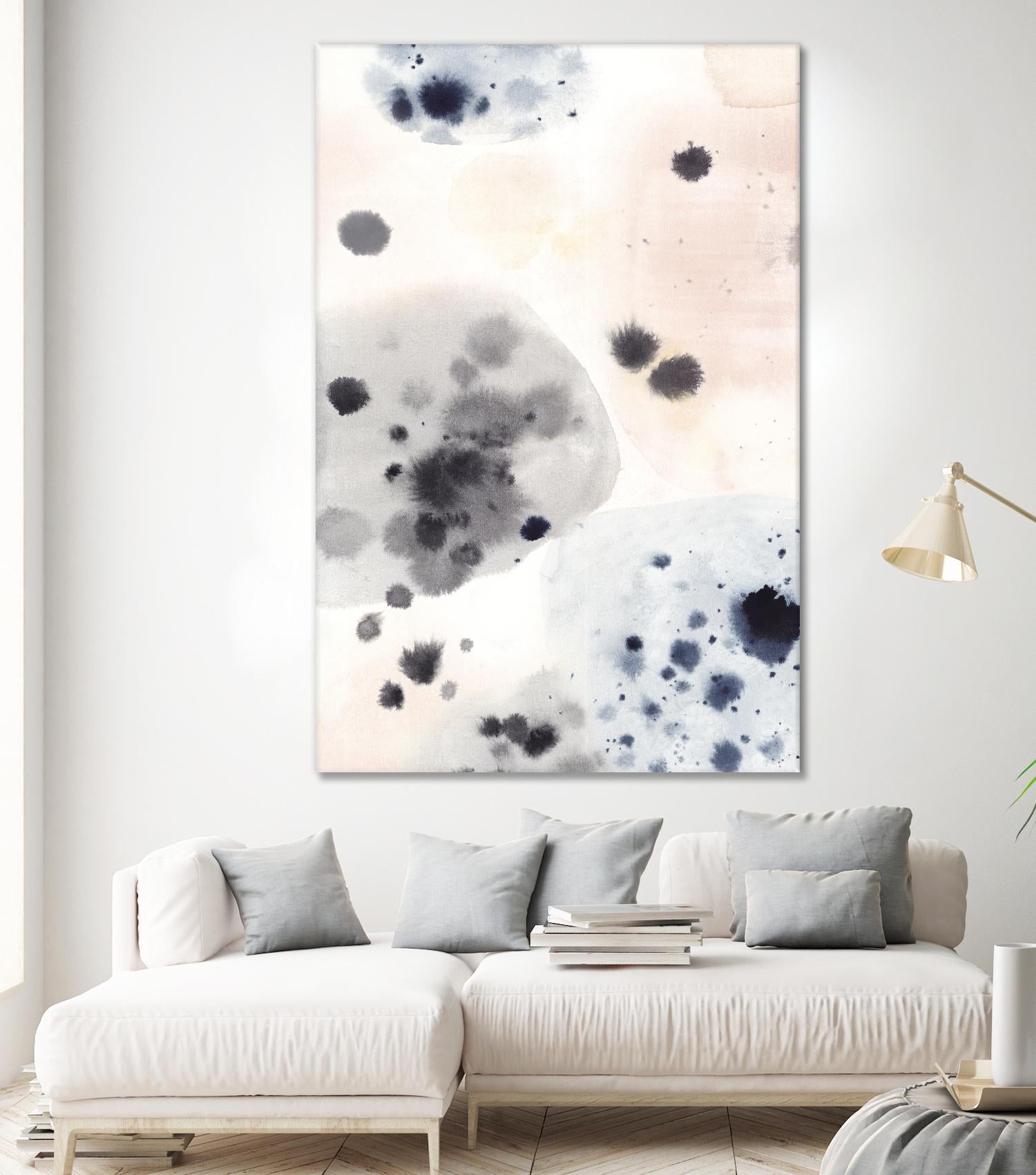 Islands II by Isabelle Z on GIANT ART - black abstract