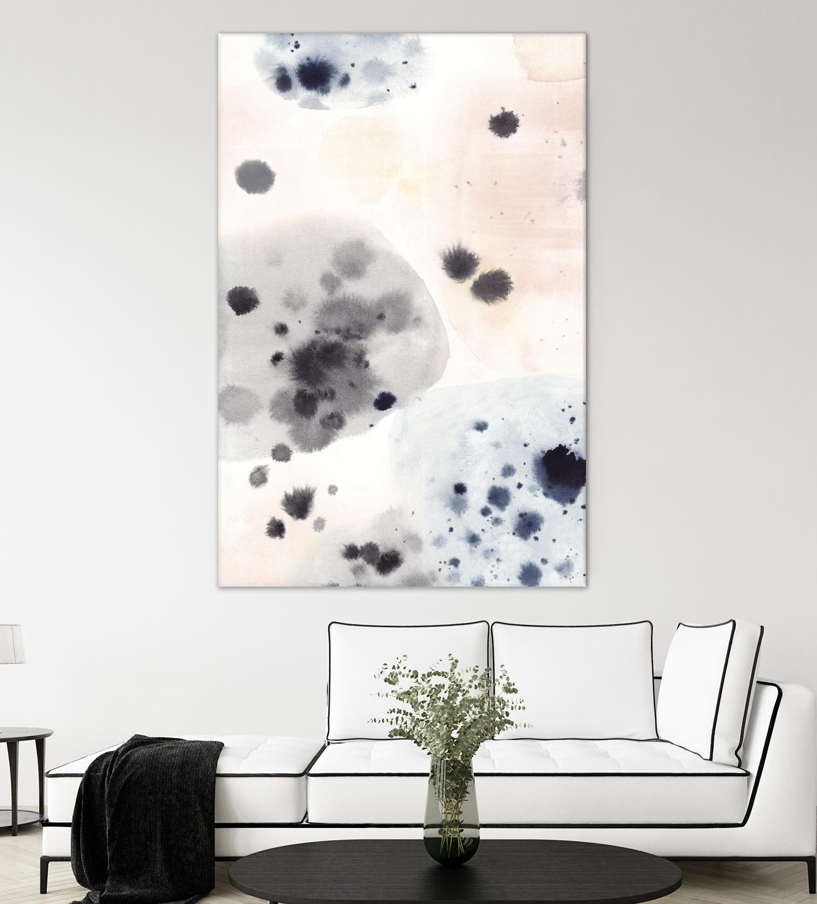 Islands II by Isabelle Z on GIANT ART - black abstract
