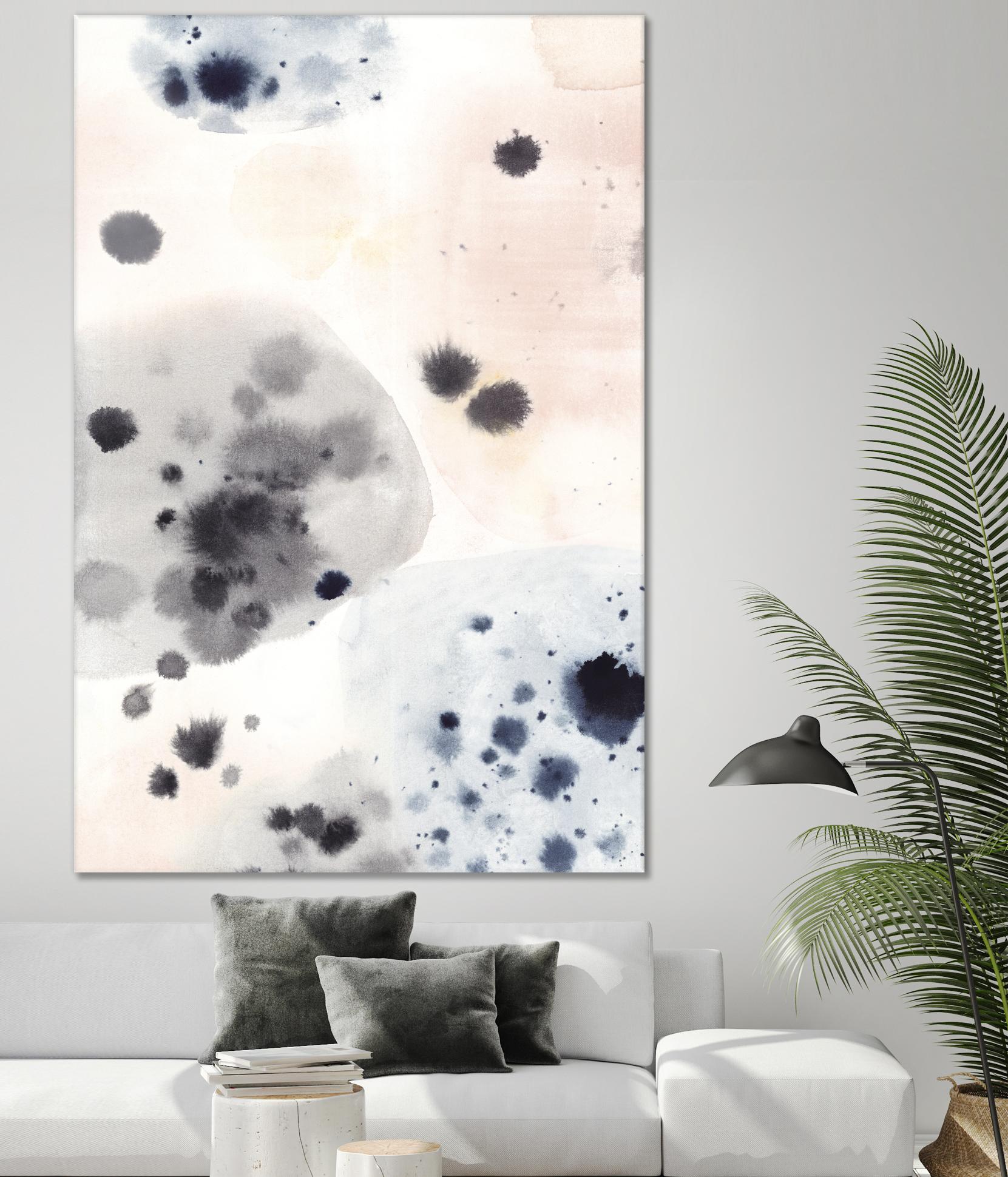 Islands II by Isabelle Z on GIANT ART - black abstract