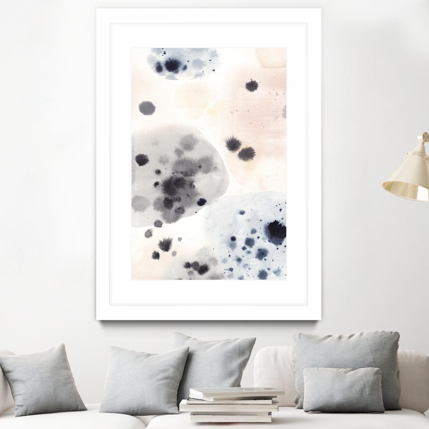 Islands II by Isabelle Z on GIANT ART - black abstract